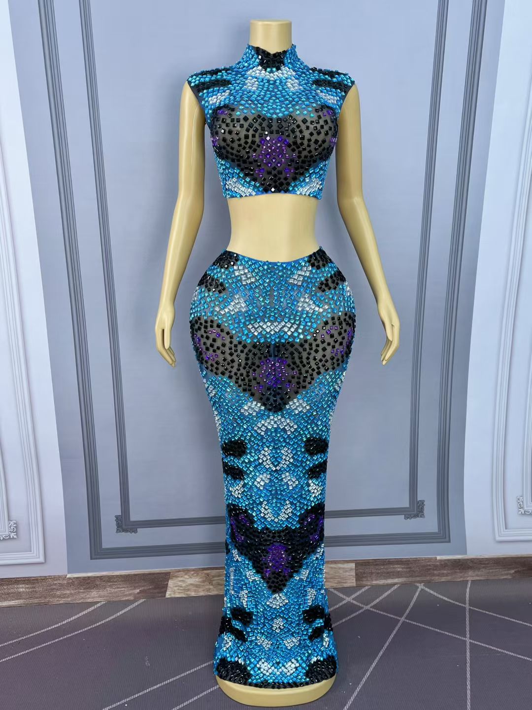 CELESINYI Huanqing Crystal Teal Set