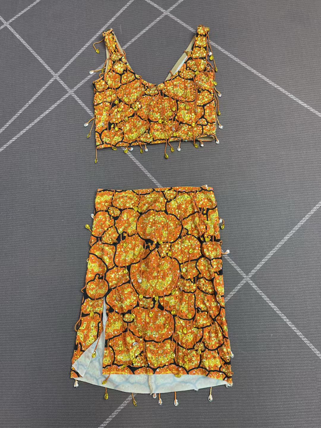 CELESINYI Nanguatou Crystal Pumpkin Set