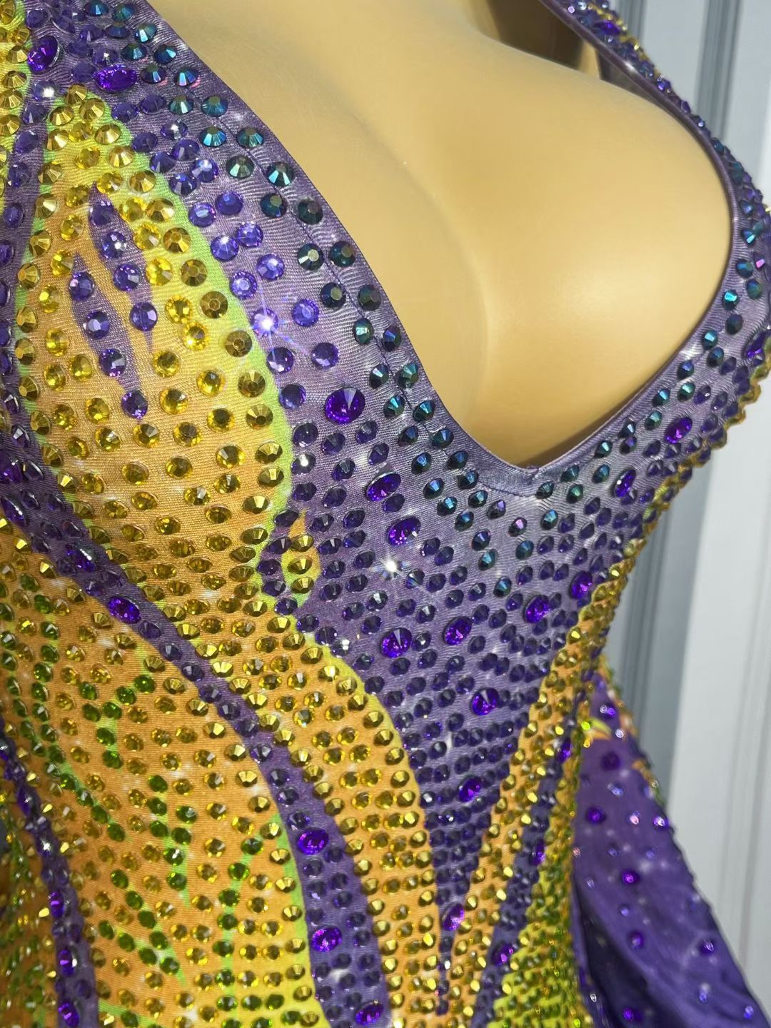 CELESINYI Zijinju Crystal Horse Leotard