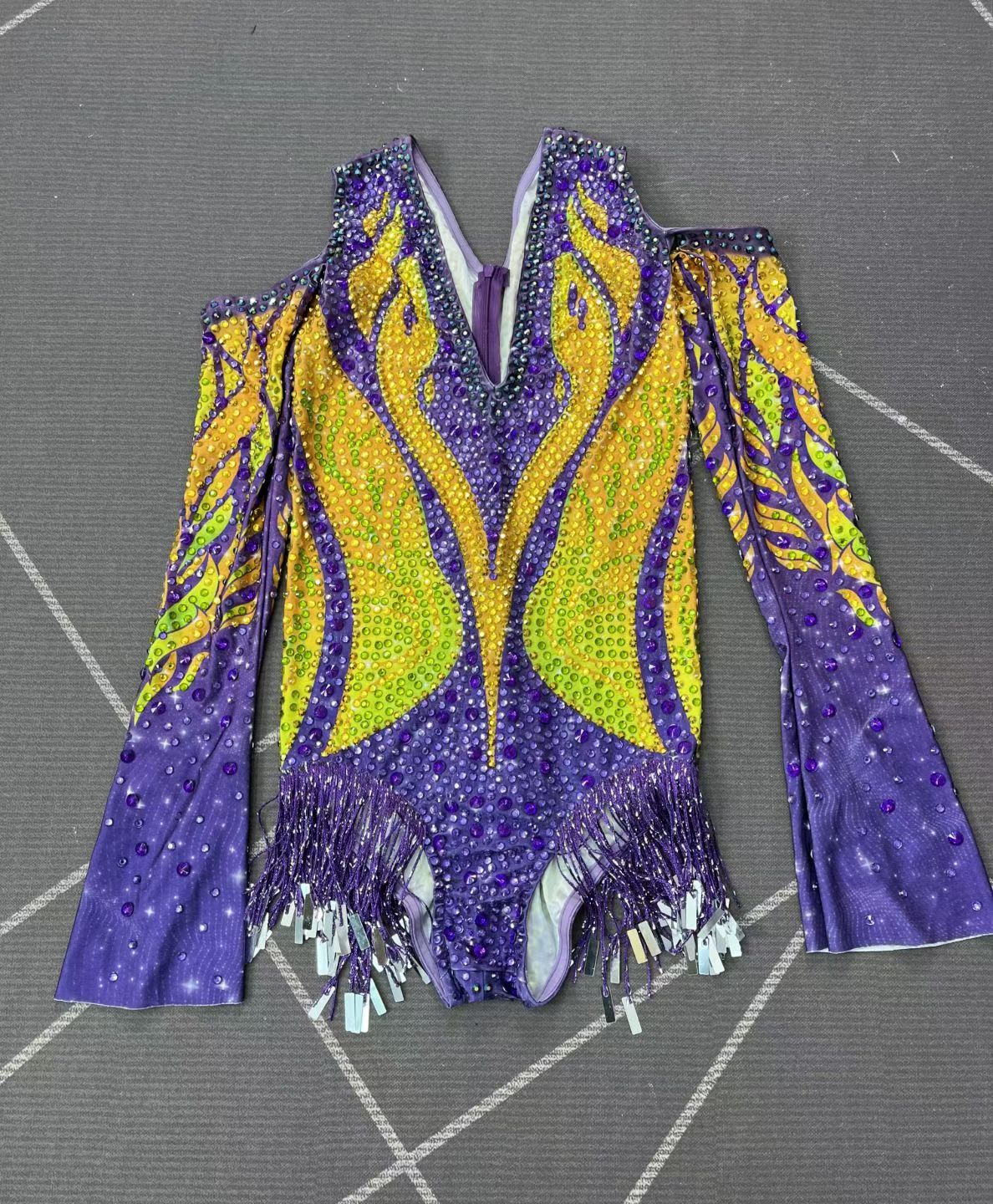 CELESINYI Zijinju Crystal Horse Leotard