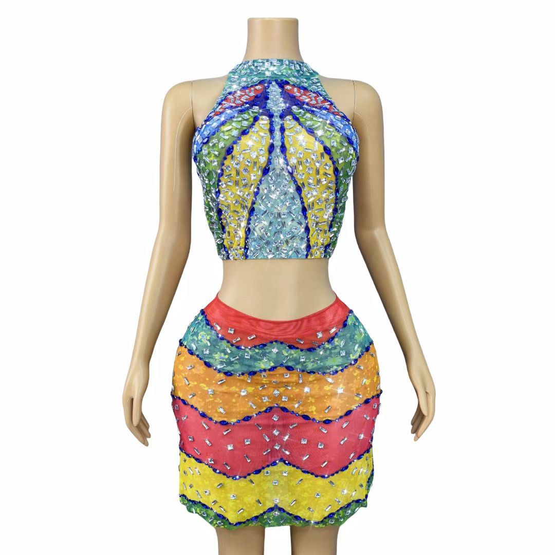 CELESINYI Qicaiguang Crystal Rainbow Set