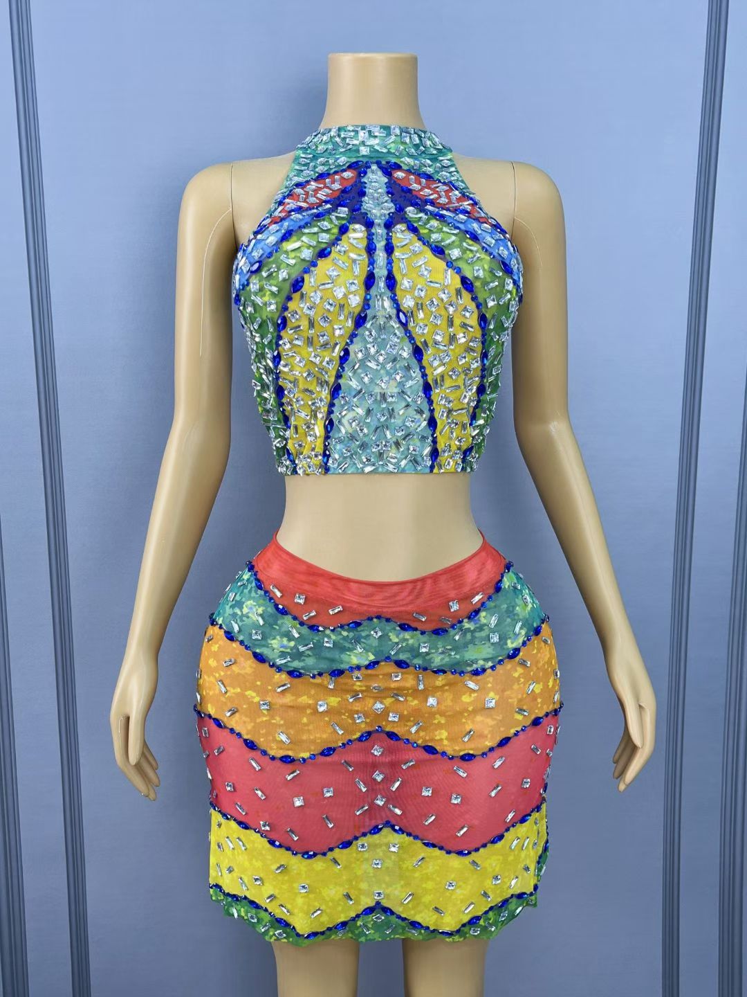 CELESINYI Qicaiguang Crystal Rainbow Set