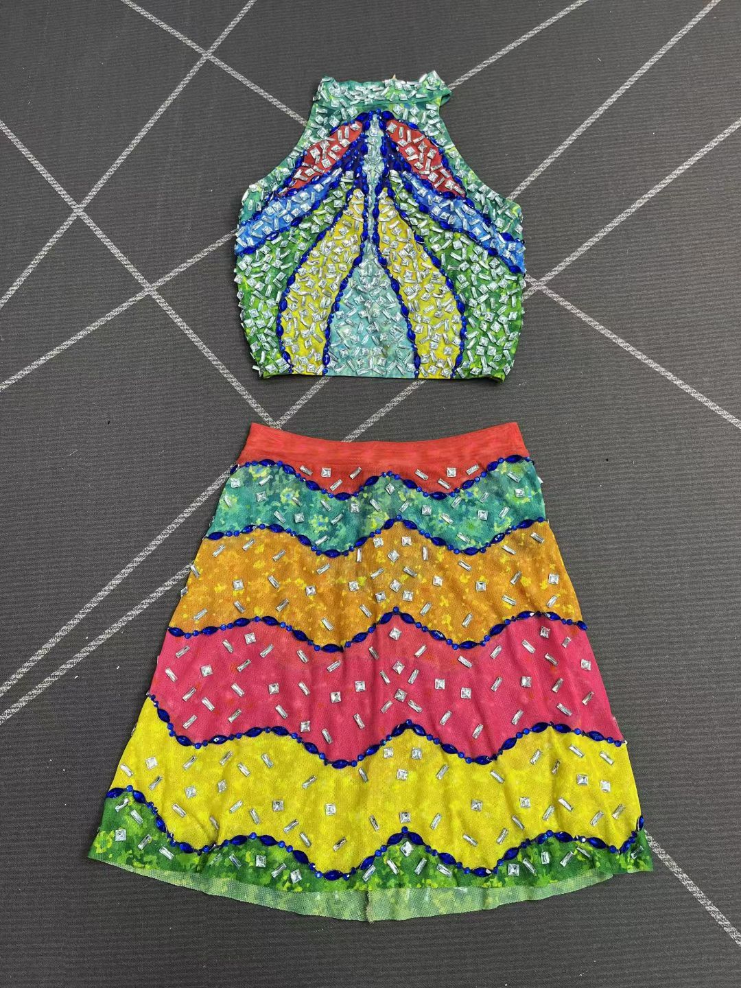 CELESINYI Qicaiguang Crystal Rainbow Set
