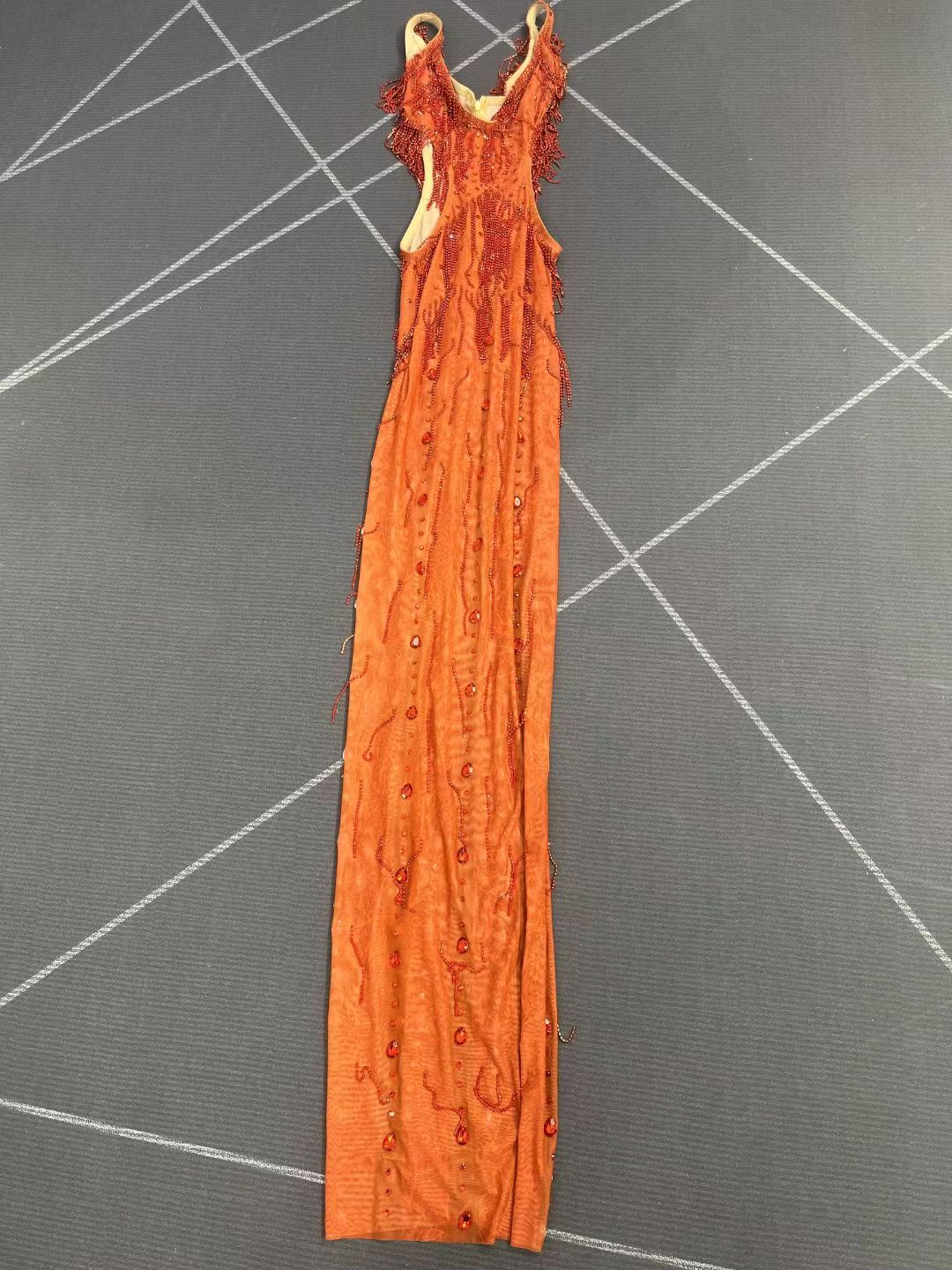 CELESINYI Nverhong Crystal Maiden Gown