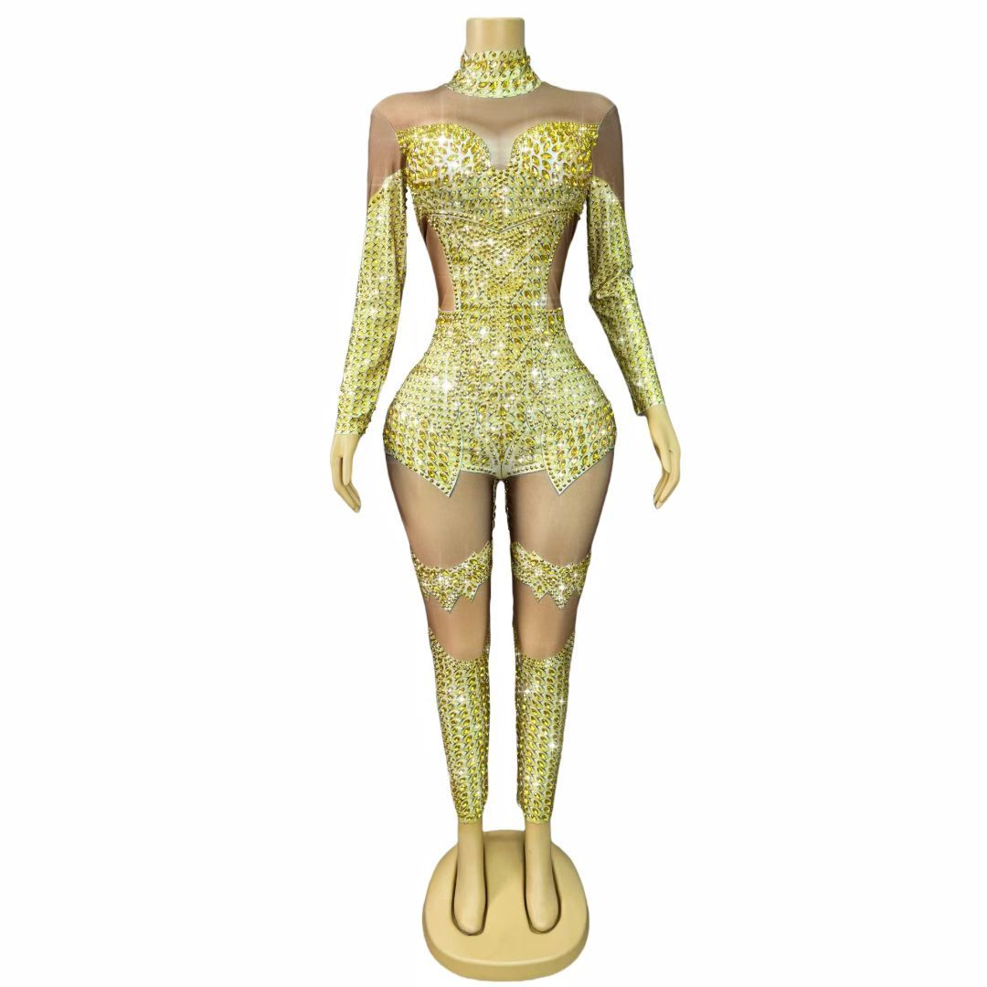 CELESINYI Shengdoushi Crystal Gold Armor Set