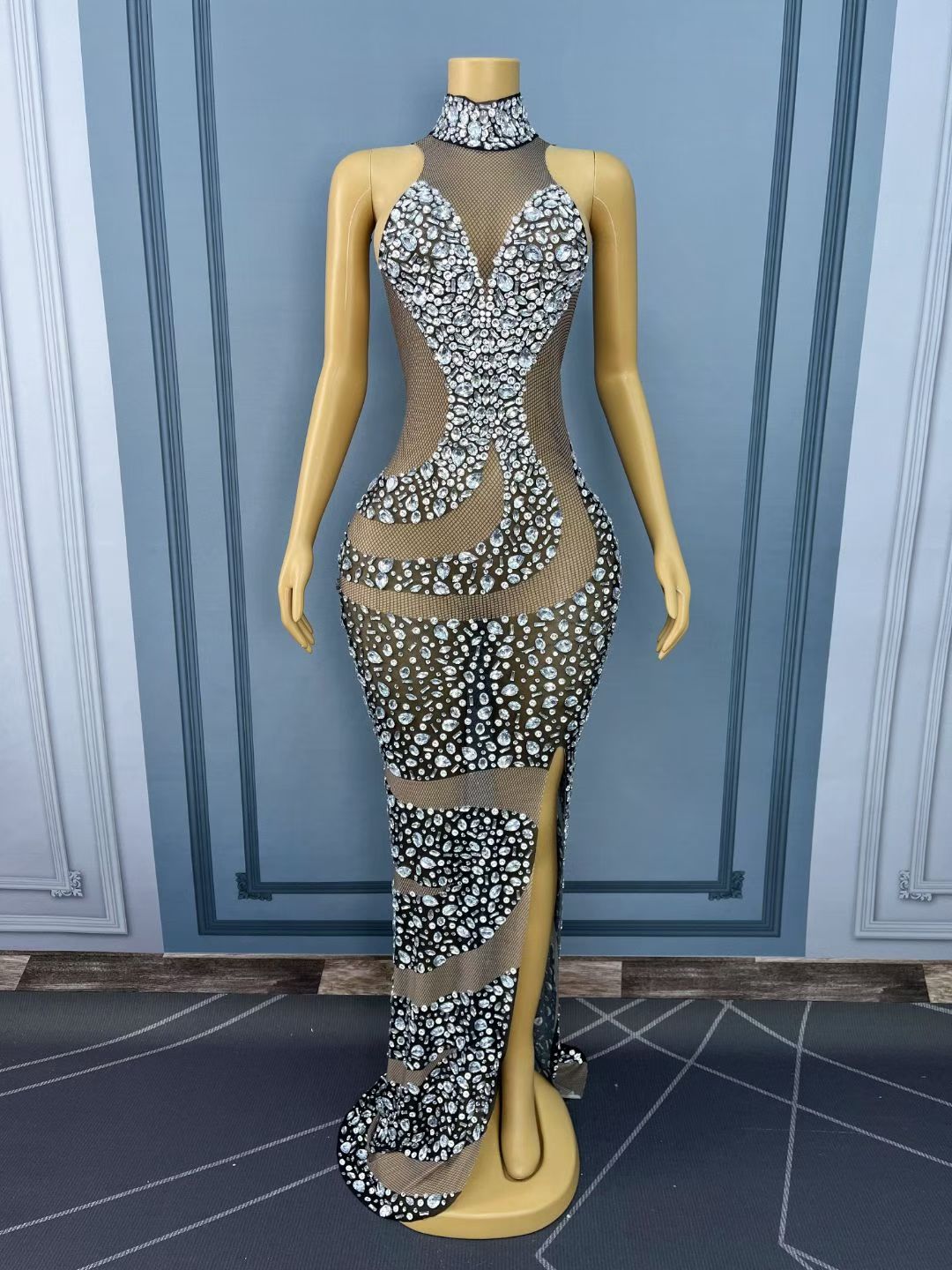 CELESINYI Sizuan Crystal Wave S Gown