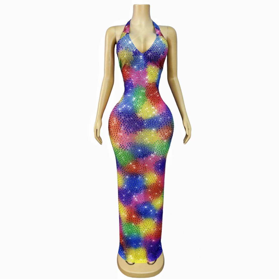 CELESINYI Caimohua Crystal Ink Wash Gown
