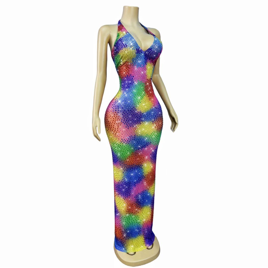 CELESINYI Caimohua Crystal Ink Wash Gown