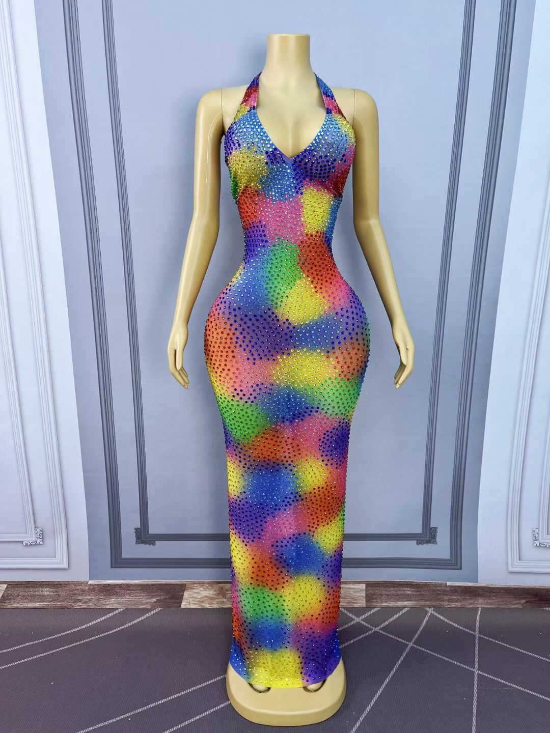 CELESINYI Caimohua Crystal Ink Wash Gown
