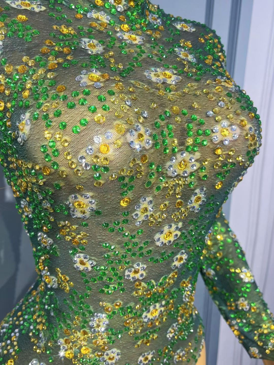 CELESINYI Xiaochuju Crystal Daisy Leotard