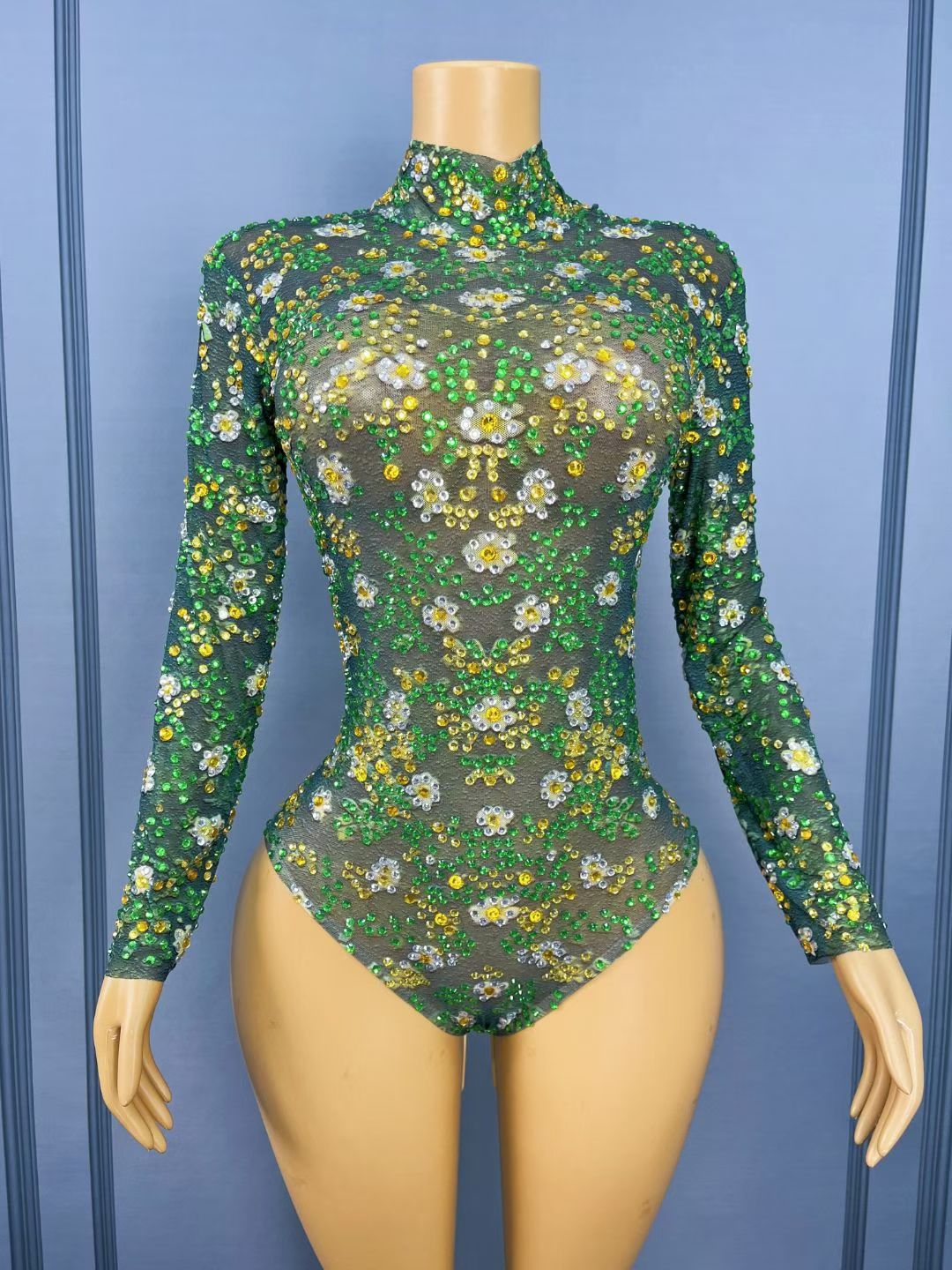 CELESINYI Xiaochuju Crystal Daisy Leotard