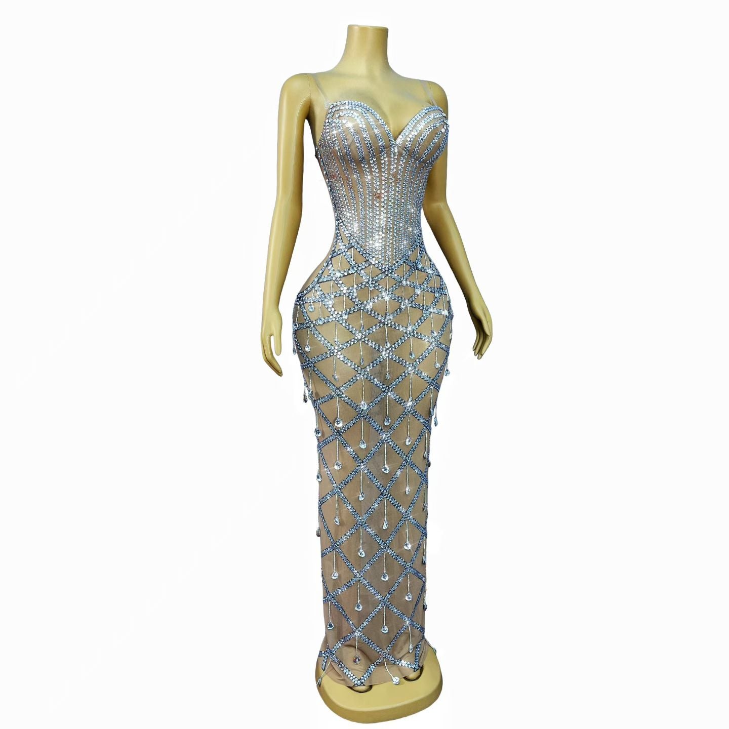 CELESINYI Zhuixinglian Crystal Sweetheart Bodysuit
