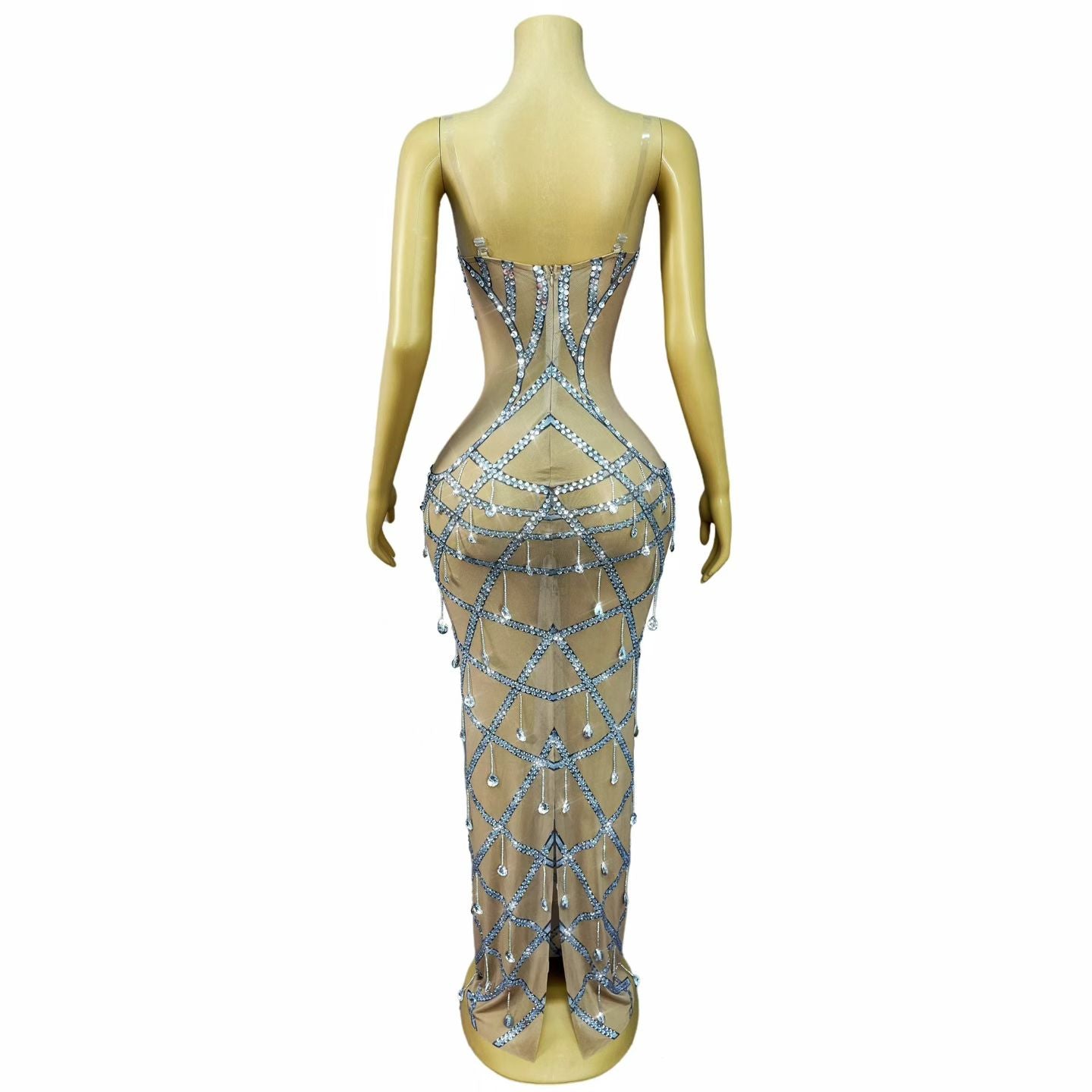 CELESINYI Zhuixinglian Crystal Sweetheart Bodysuit