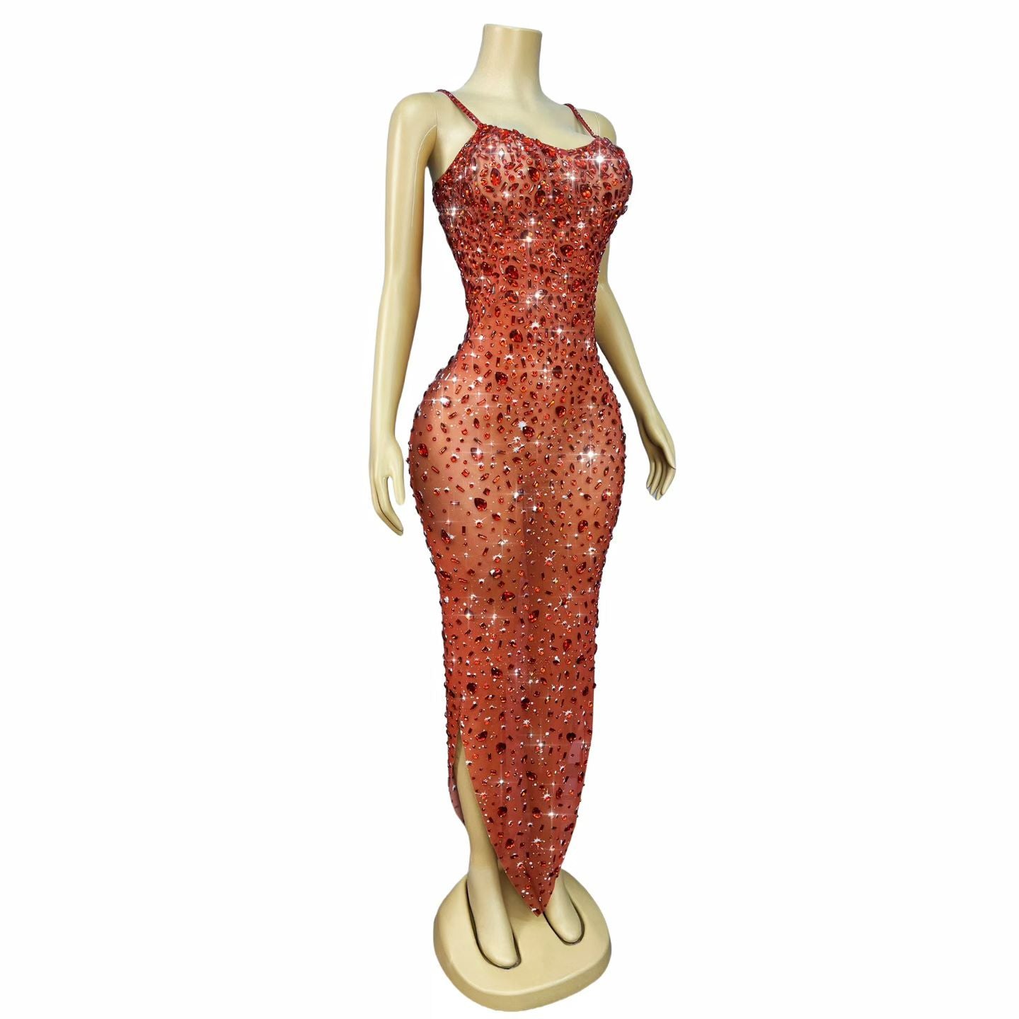 CELESINYI Xingshanshan Crystal Red Gown