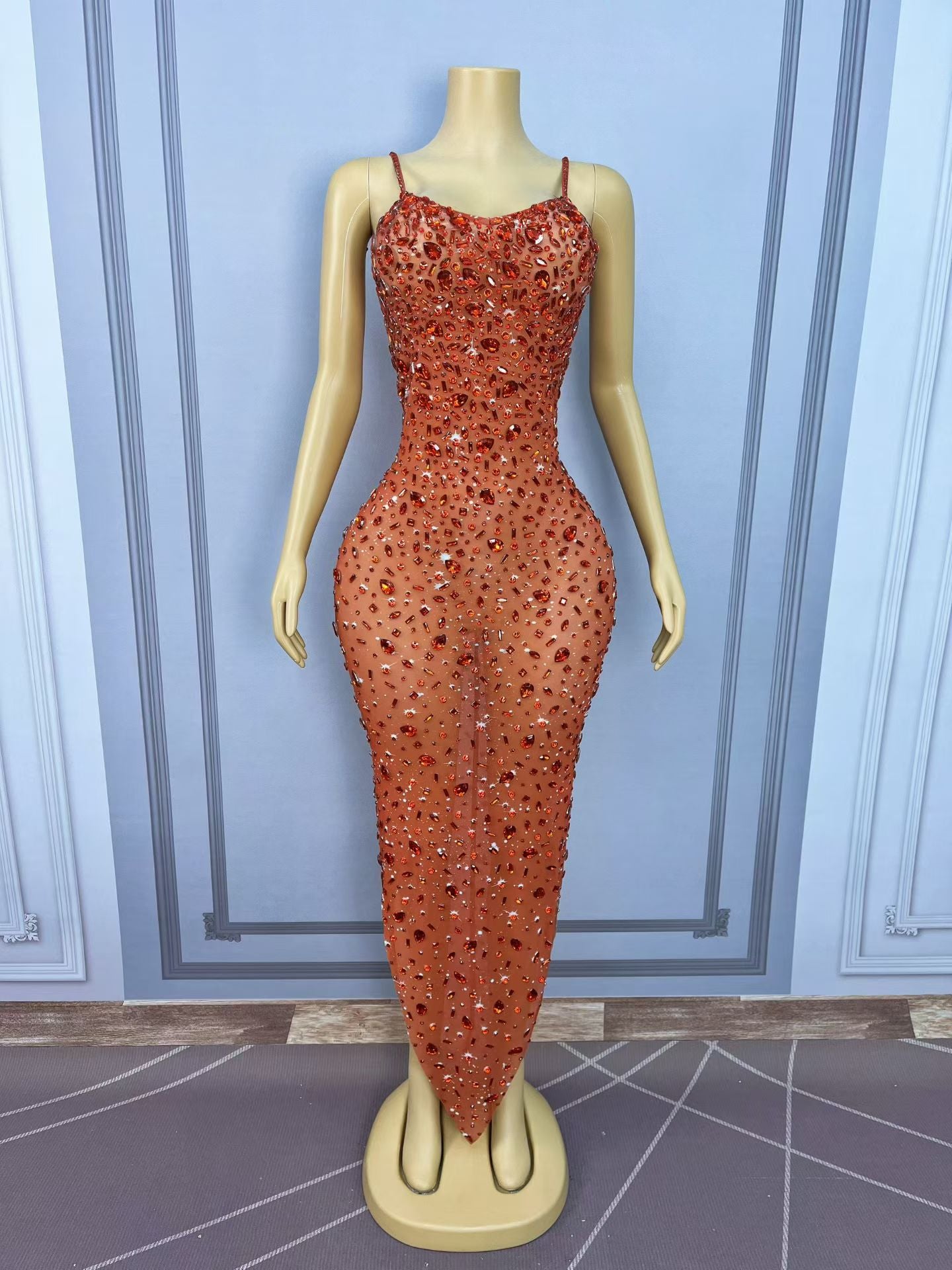 CELESINYI Xingshanshan Crystal Red Gown