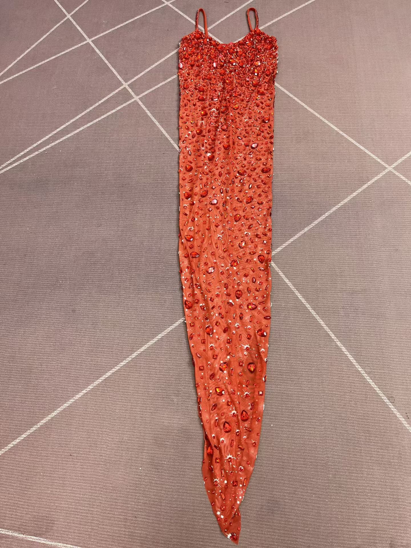 CELESINYI Xingshanshan Crystal Red Gown