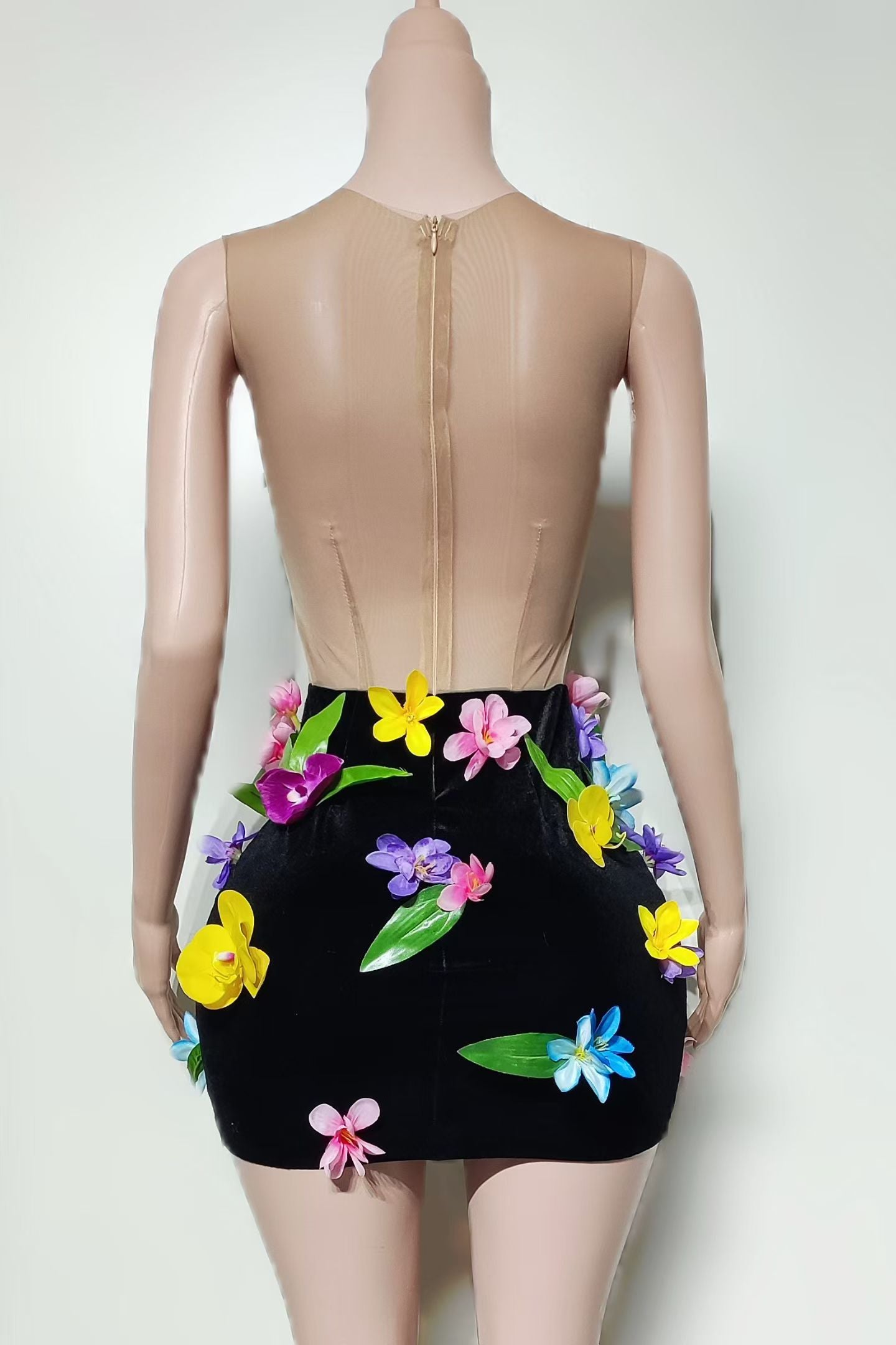 CELESINYI Dielianhua Crystal Gold Butterfly Two Piece Set