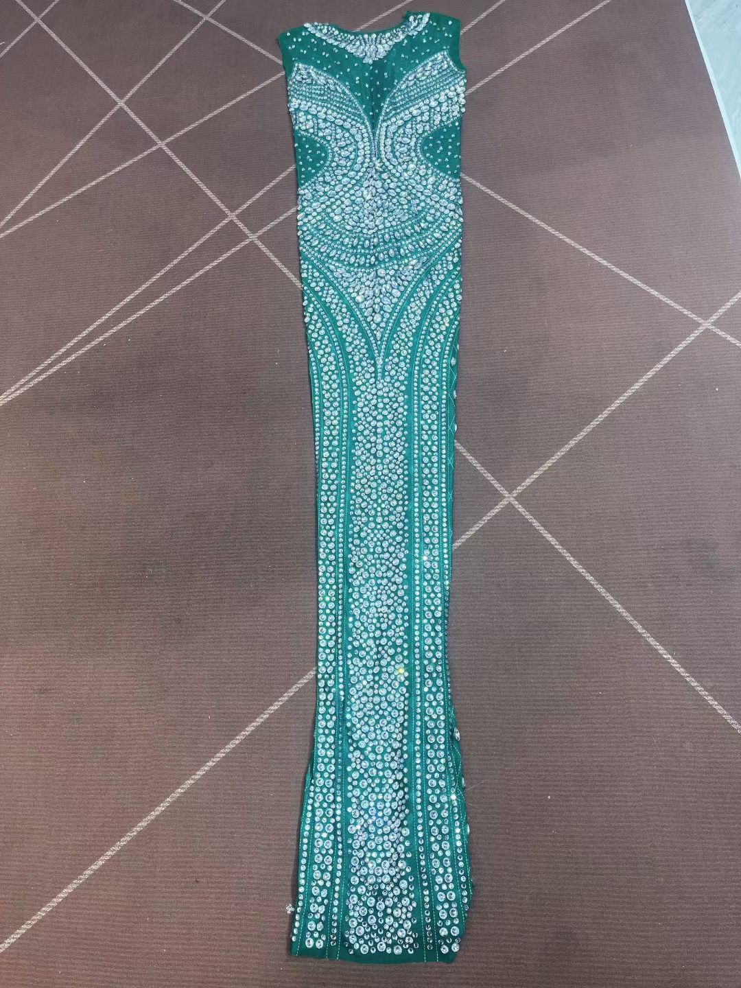 CELESINYI Qiaojiaren Crystal Emerald Gown (Green)