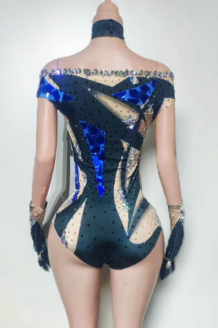 CELESINYI Yiren Crystal Shard Bodysuit