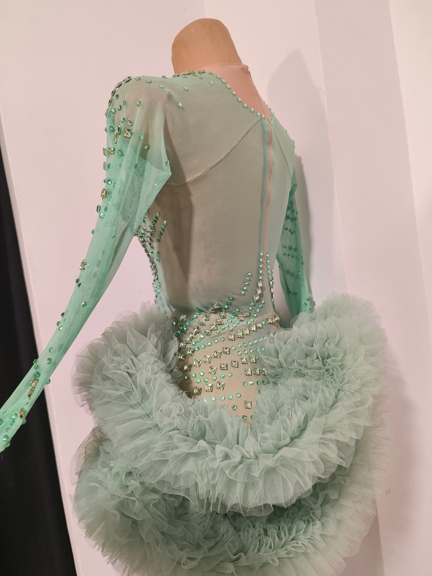 CELESINYI Zhusun Crystal Mint Unitard