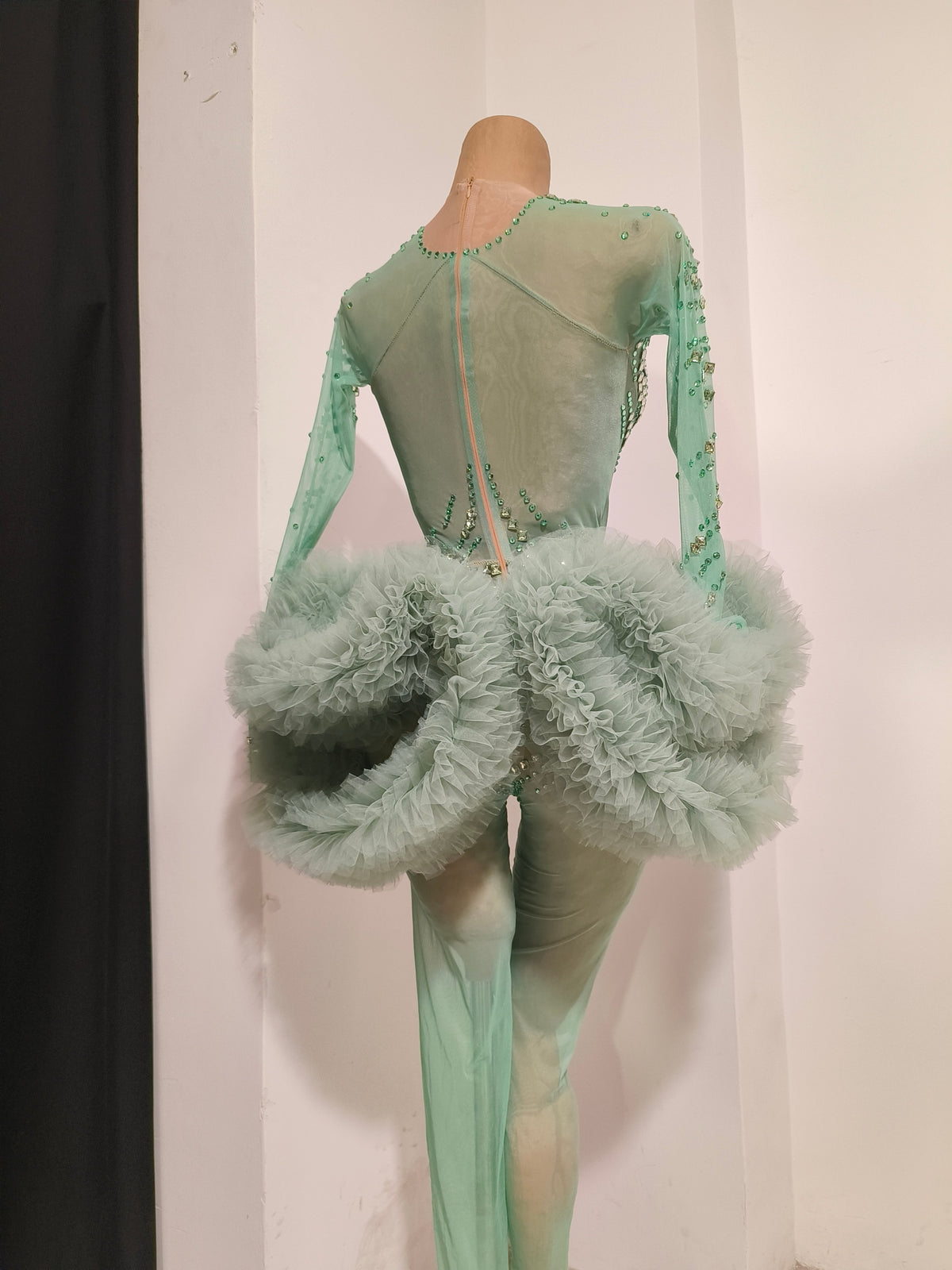 CELESINYI Zhusun Crystal Mint Unitard