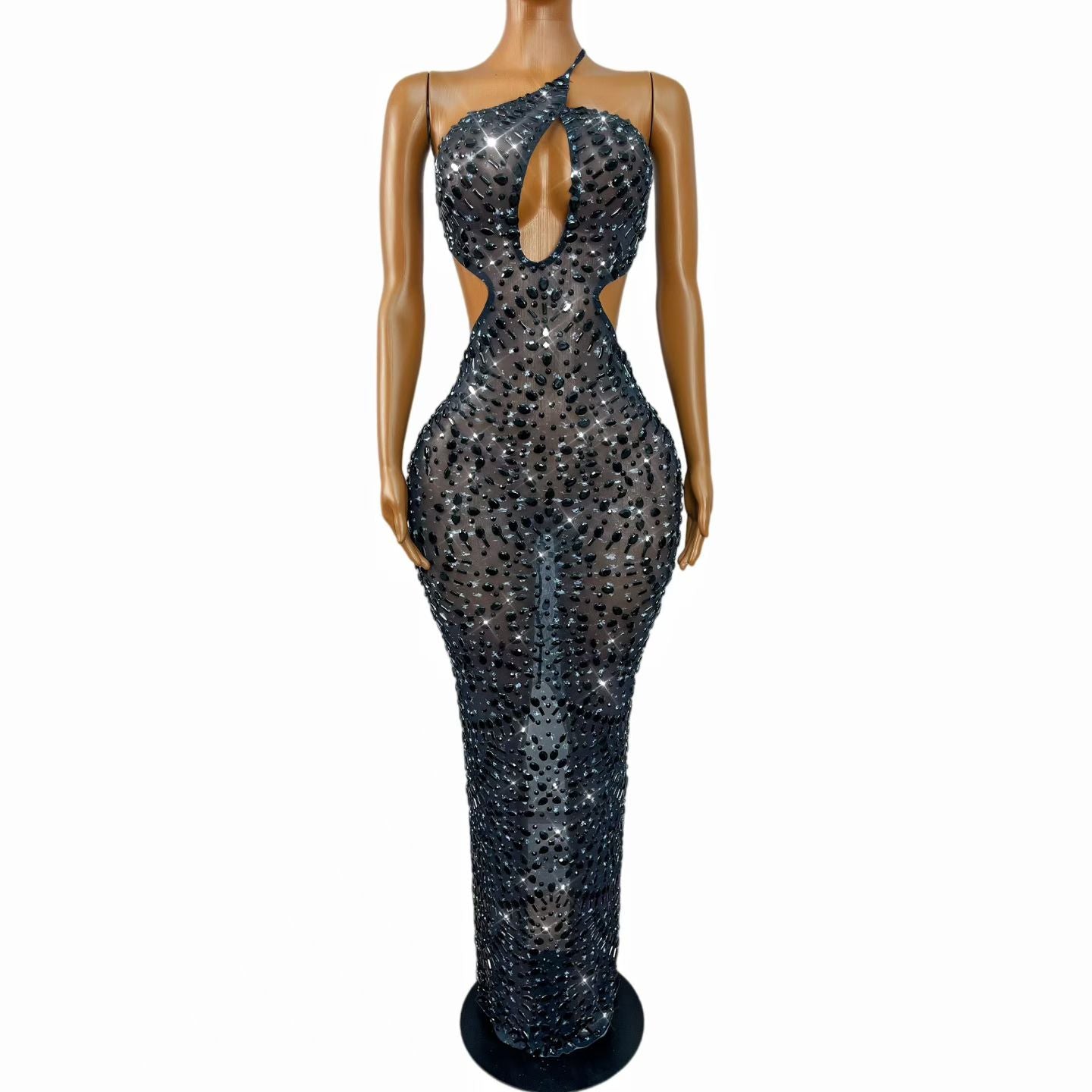 CELESINYI Gaolufen Crystal Black Gown