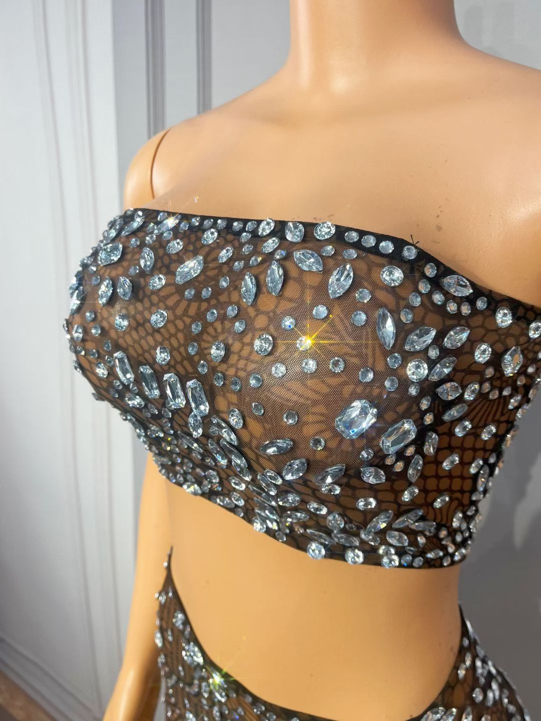 CELESINYI Xiucihua Crystal Two-Piece Set
