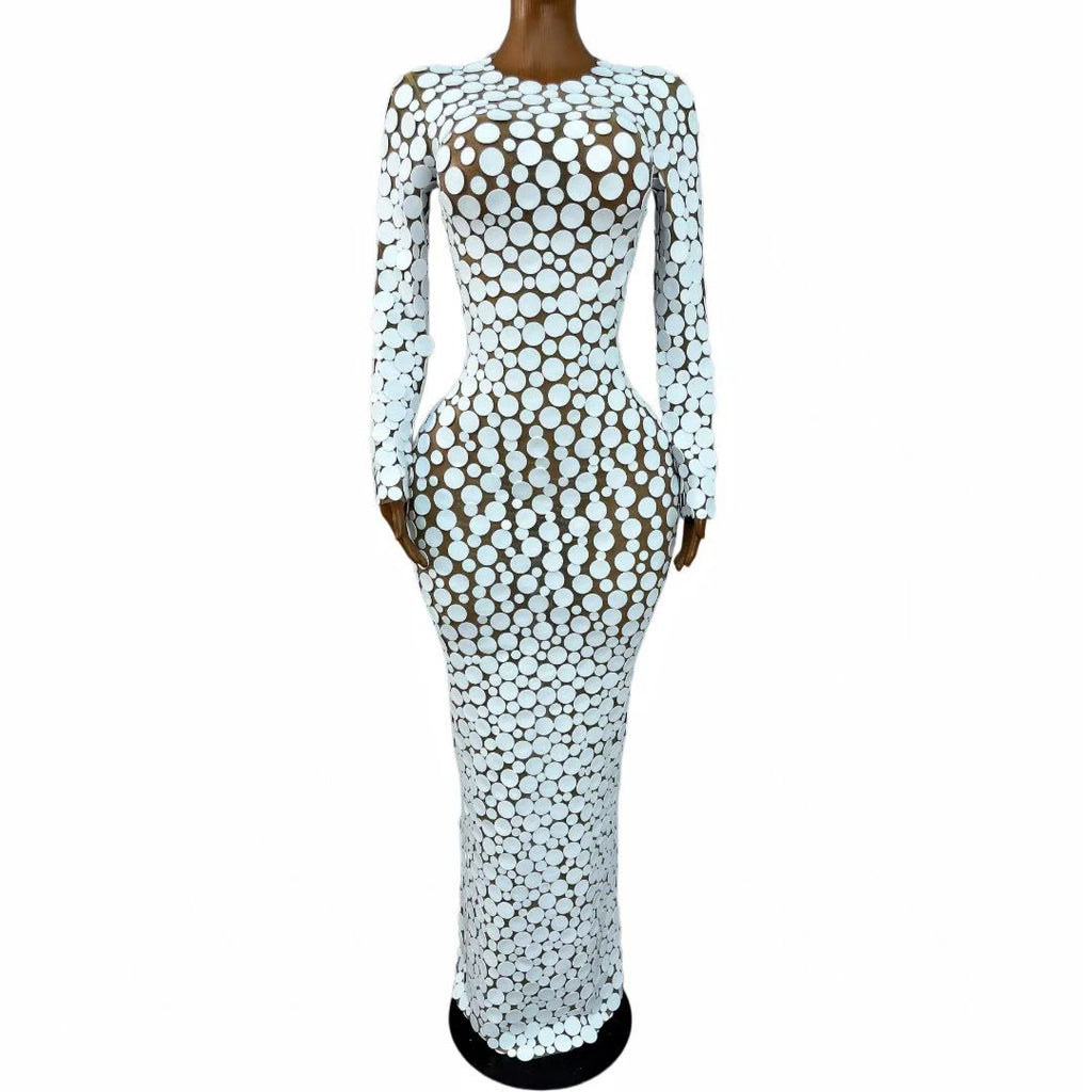 CELESINYI Xiaoxue Crystal Snowflake Gown
