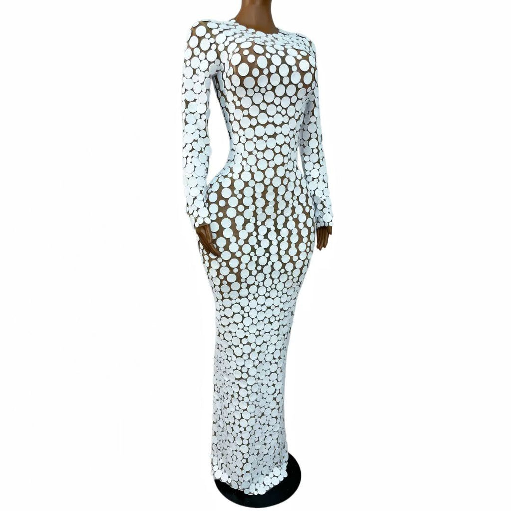 CELESINYI Xiaoxue Crystal Snowflake Gown