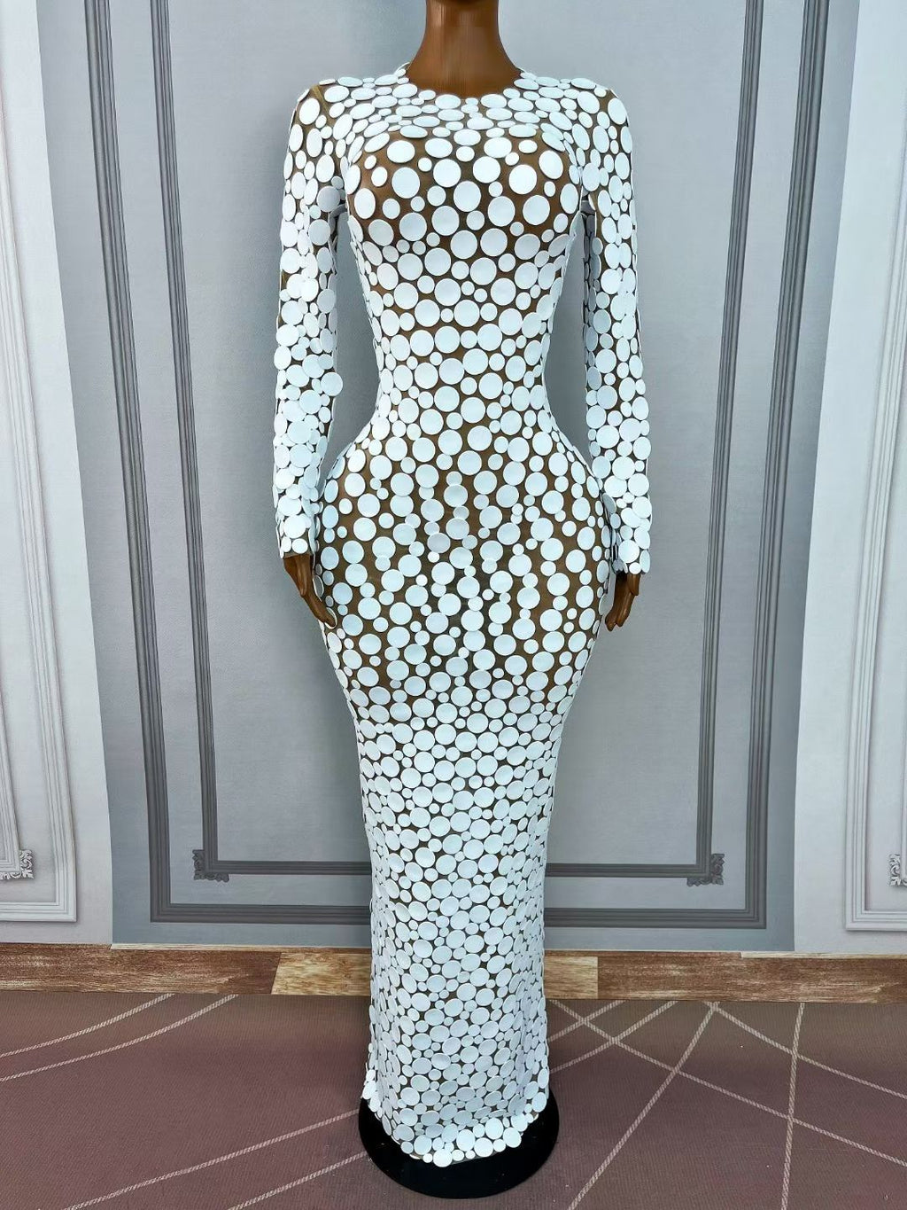 CELESINYI Xiaoxue Crystal Snowflake Gown