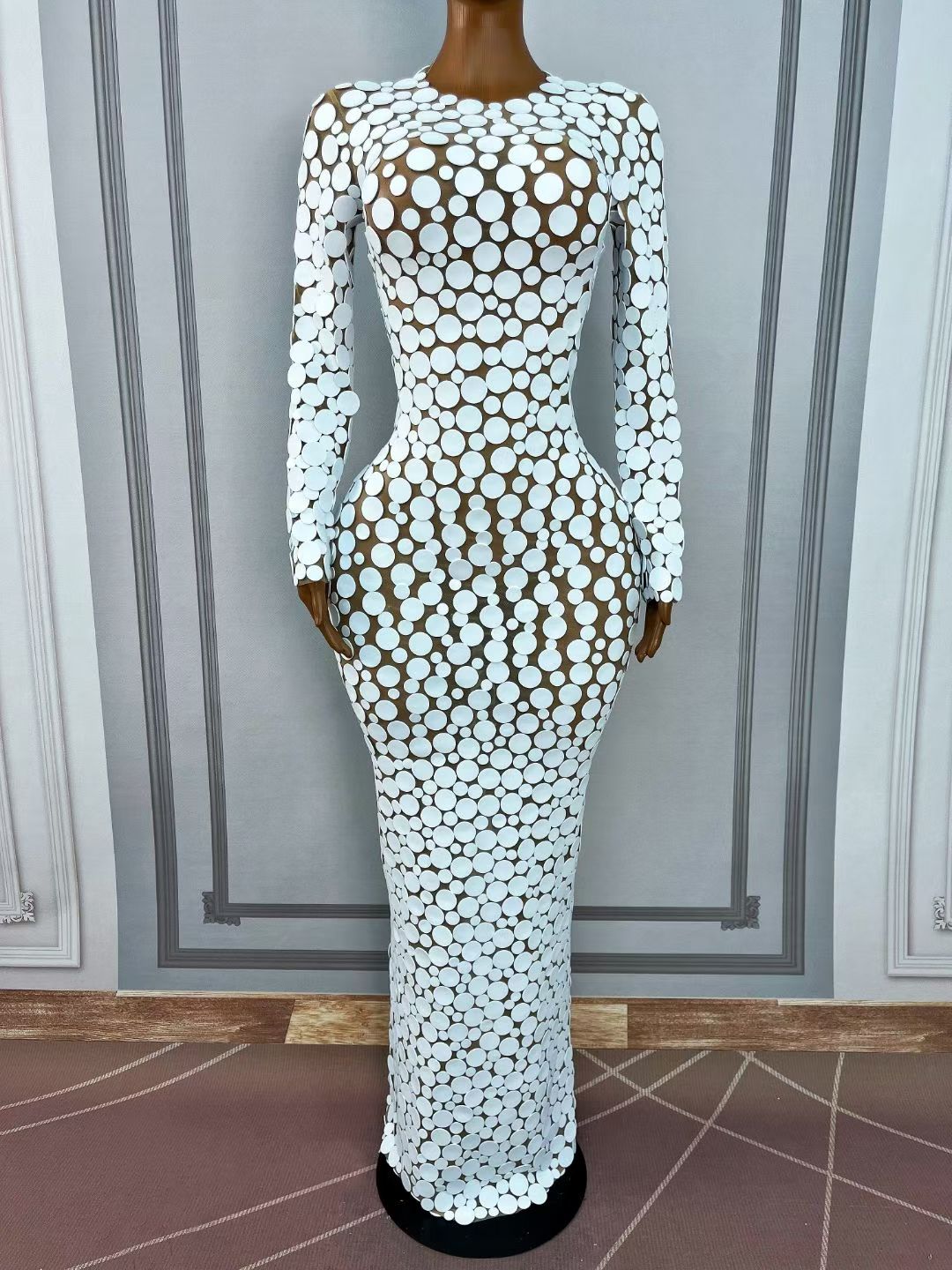 CELESINYI Xiaoxue Crystal Snowflake Gown