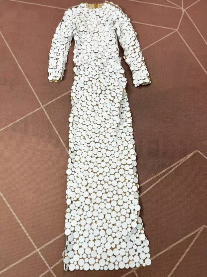 CELESINYI Xiaoxue Crystal Snowflake Gown
