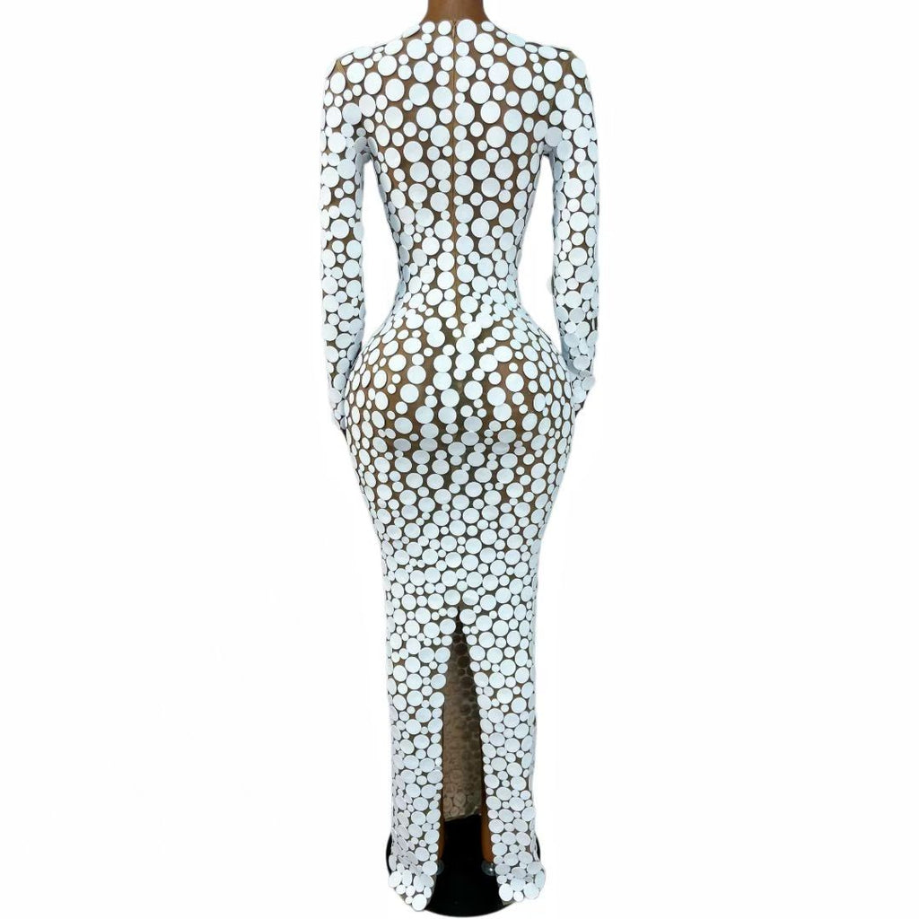 CELESINYI Xiaoxue Crystal Snowflake Gown
