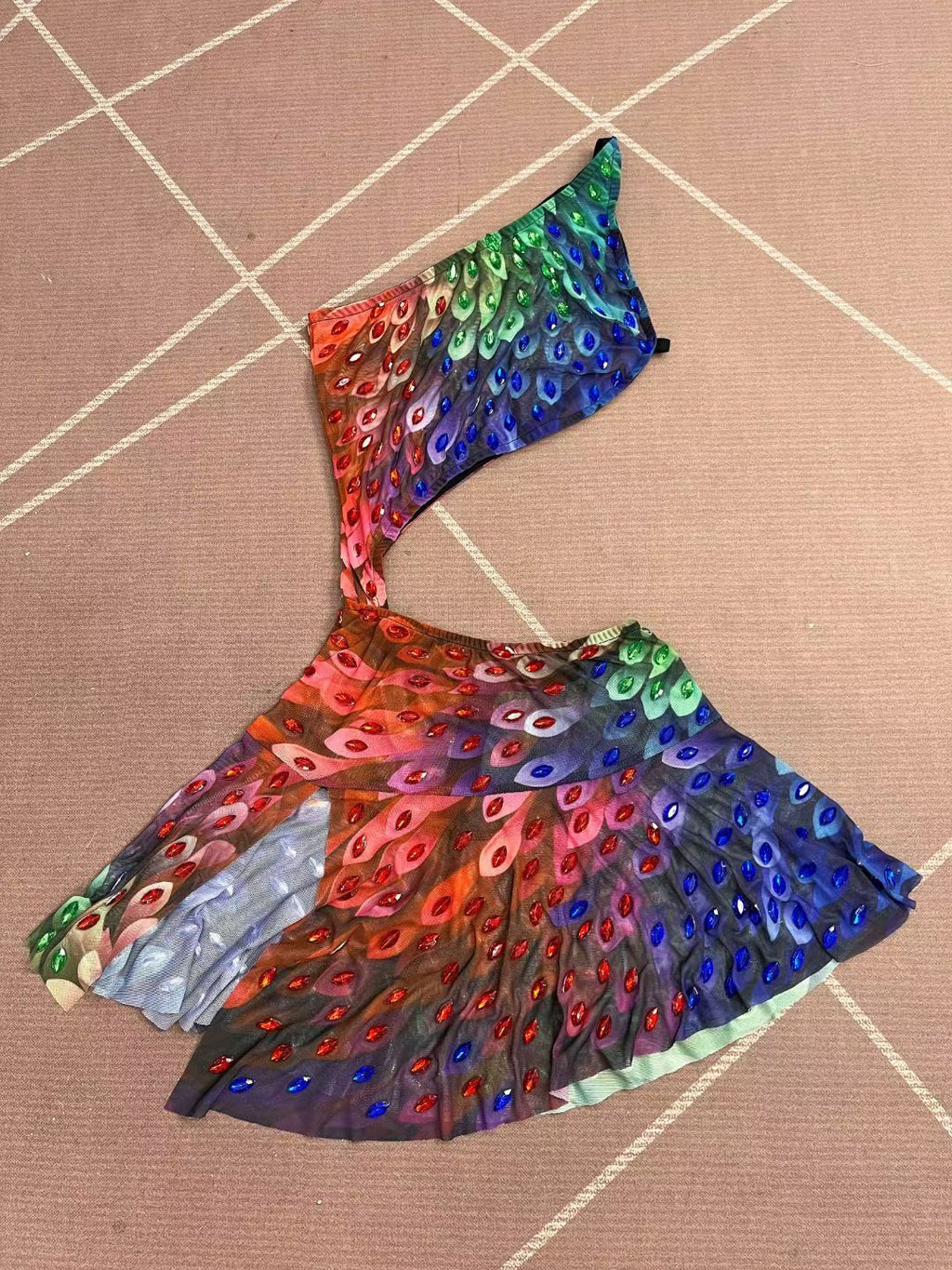 CELESINYI Xuancaifengyu Crystal Peacock Set