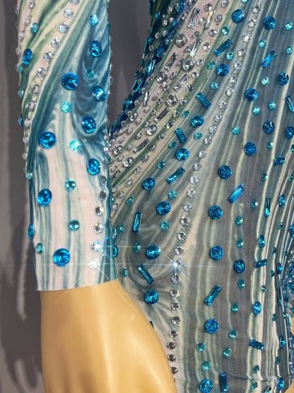 CELESINYI Lanshuichuan Crystal Marble Romper