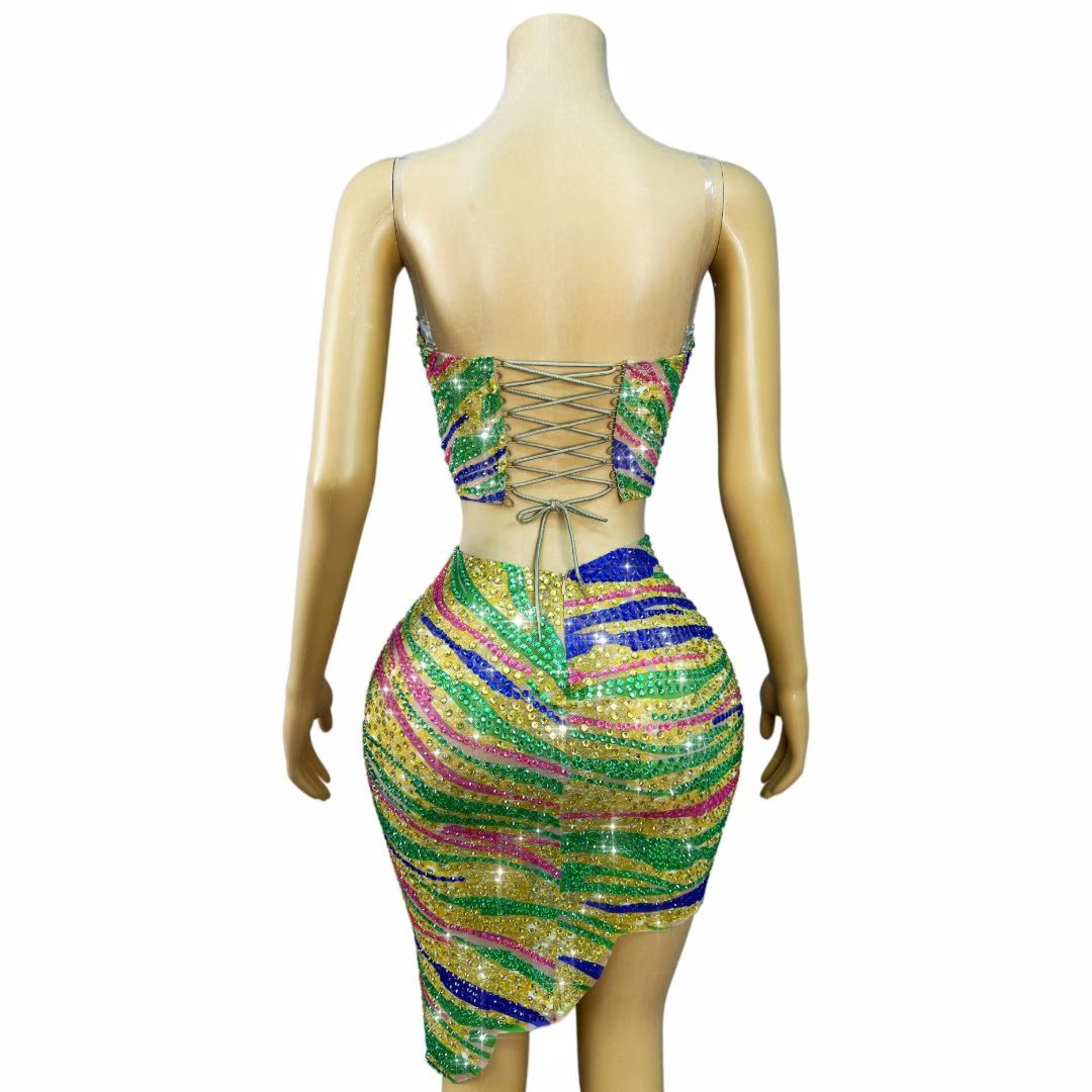 CELESINYI Caihen Crystal Wave Two-Piece Set