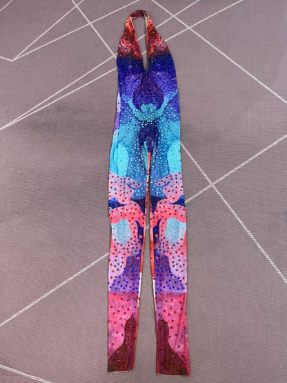 CELESINYI Liyunxian Crystal Gradient Bodysuit
