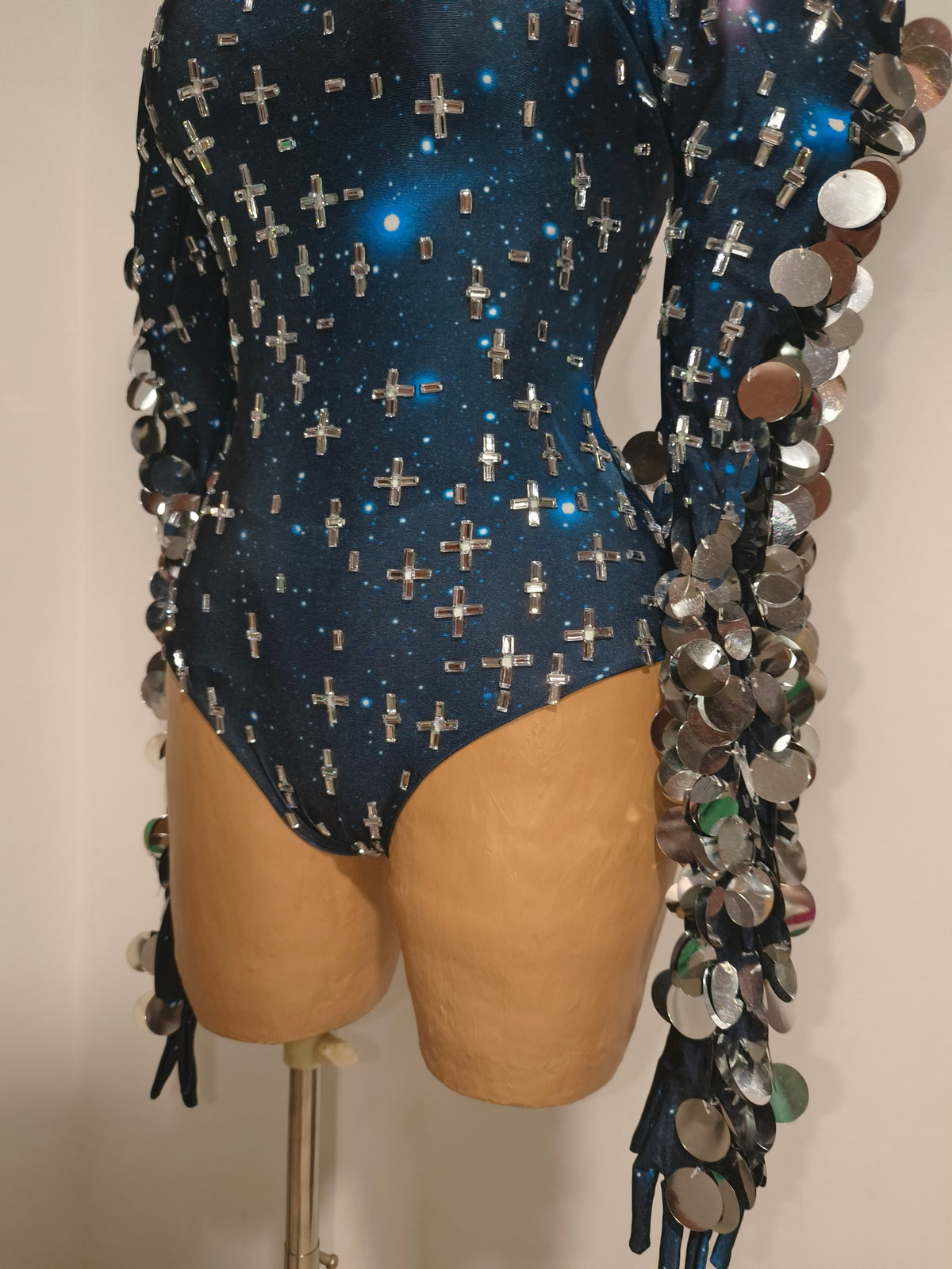 CELESINYI Yuzhou Crystal Starry Bodysuit
