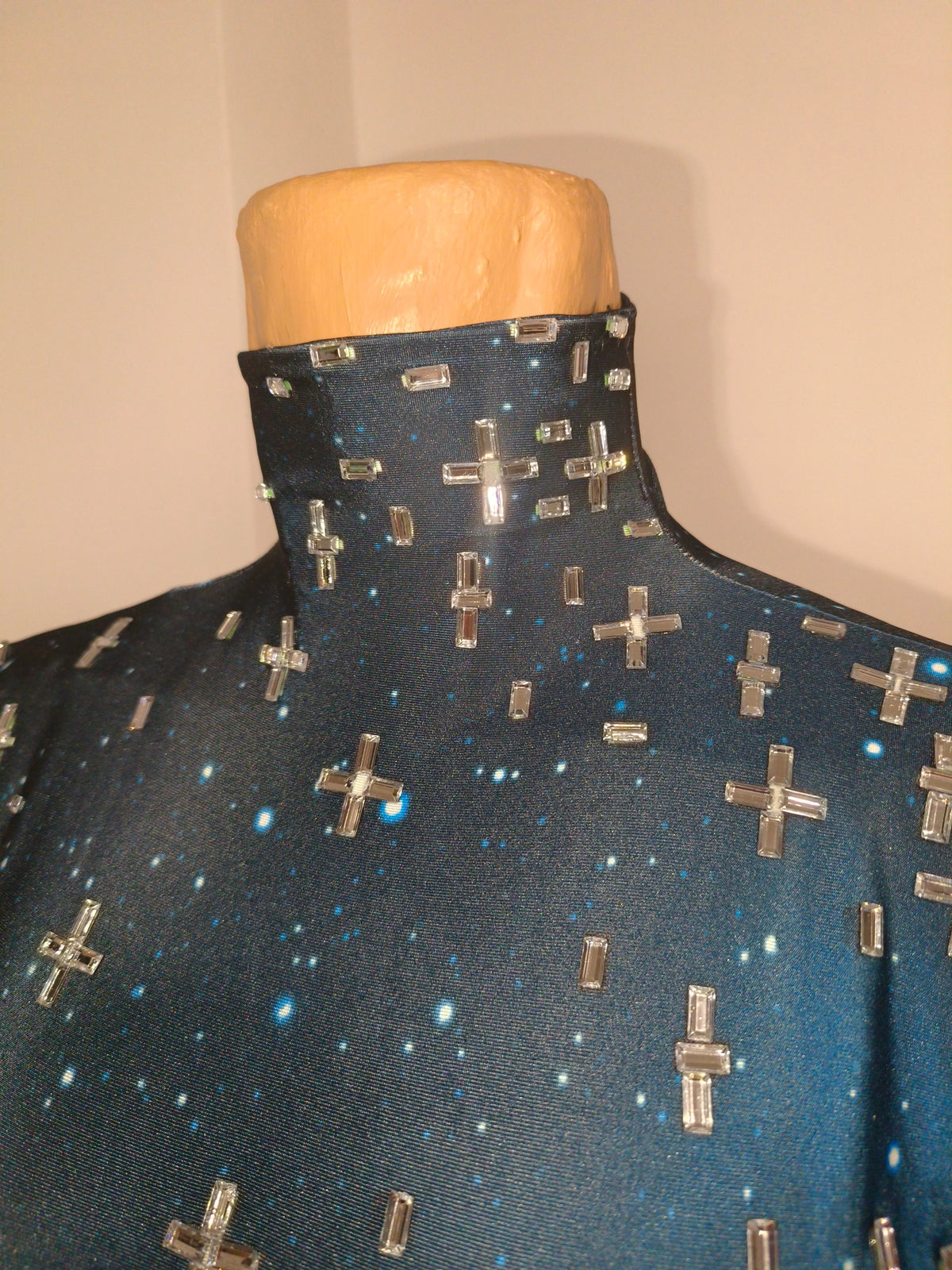 CELESINYI Yuzhou Crystal Starry Bodysuit