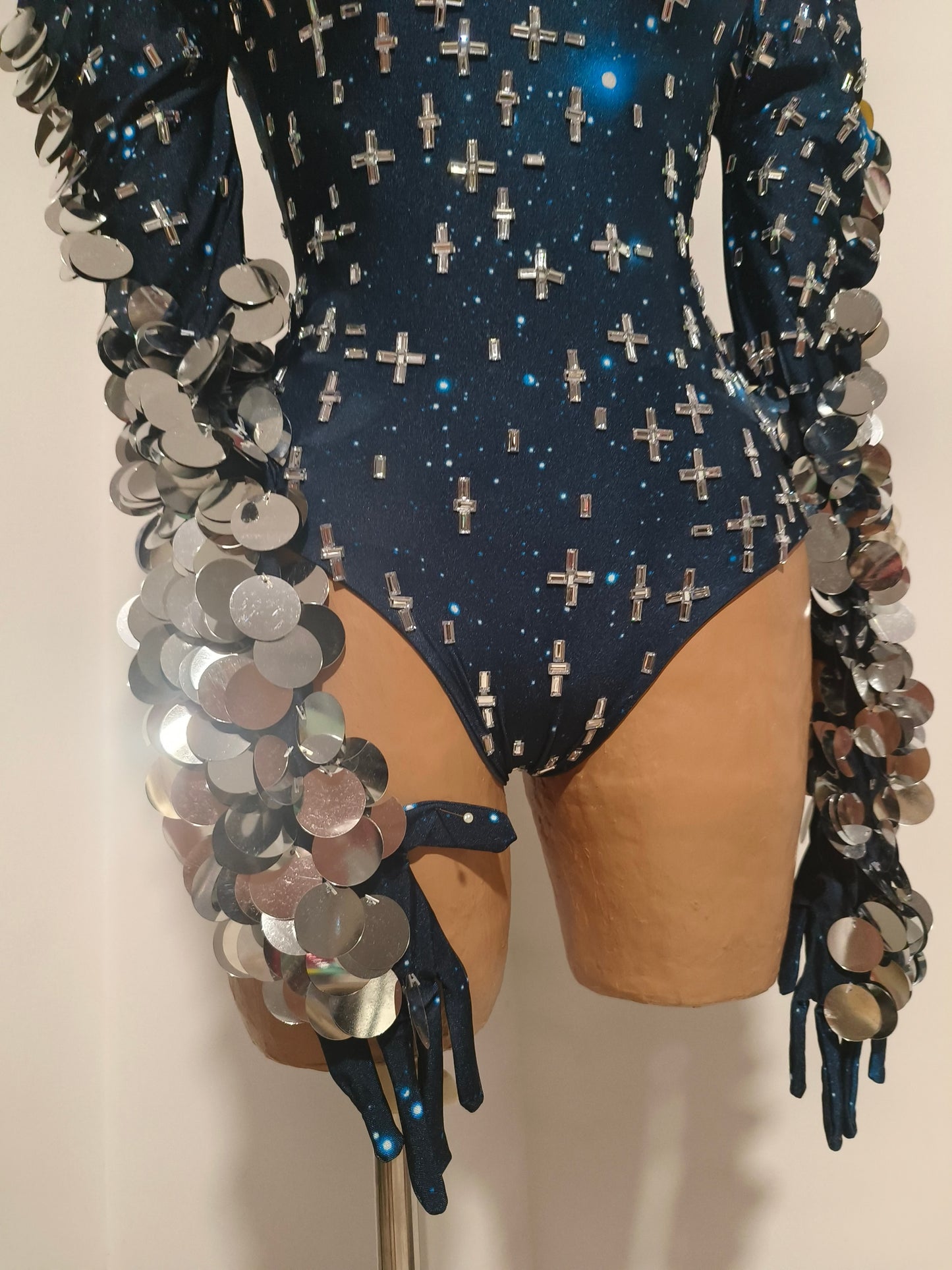 CELESINYI Yuzhou Crystal Starry Bodysuit