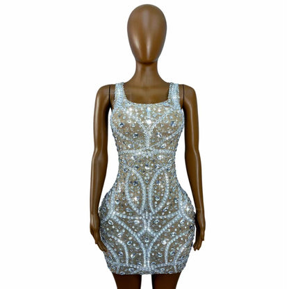 CELESINYI Fengji Crystal Stage Dress