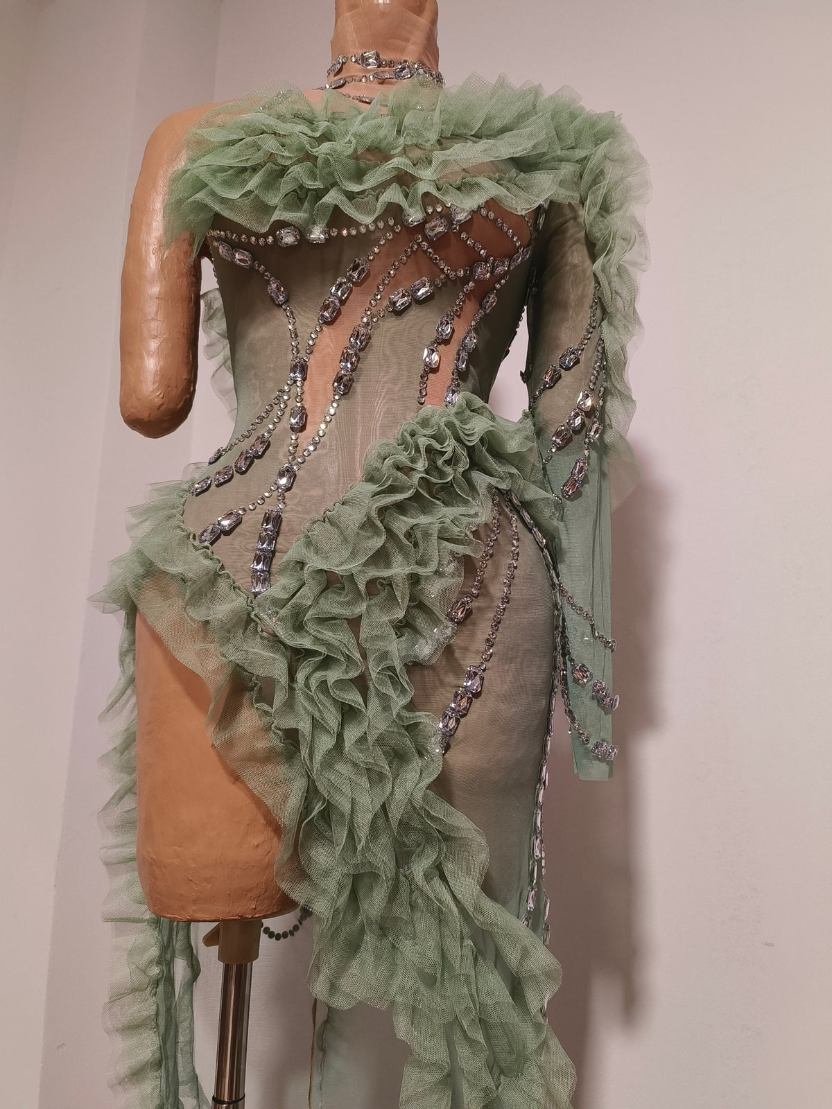 CELESINYI Xiuyu Crystal Sage Bodysuit