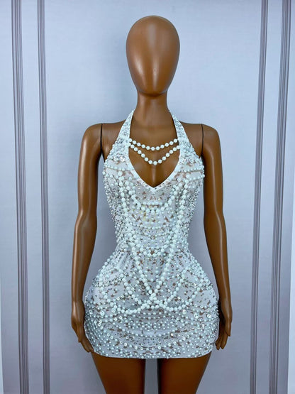 CELESINYI Tianxianbaobao Crystal Costume Dress