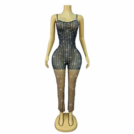 CELESINYI Xiaomili Crystal Rice Grain Jumpsuit