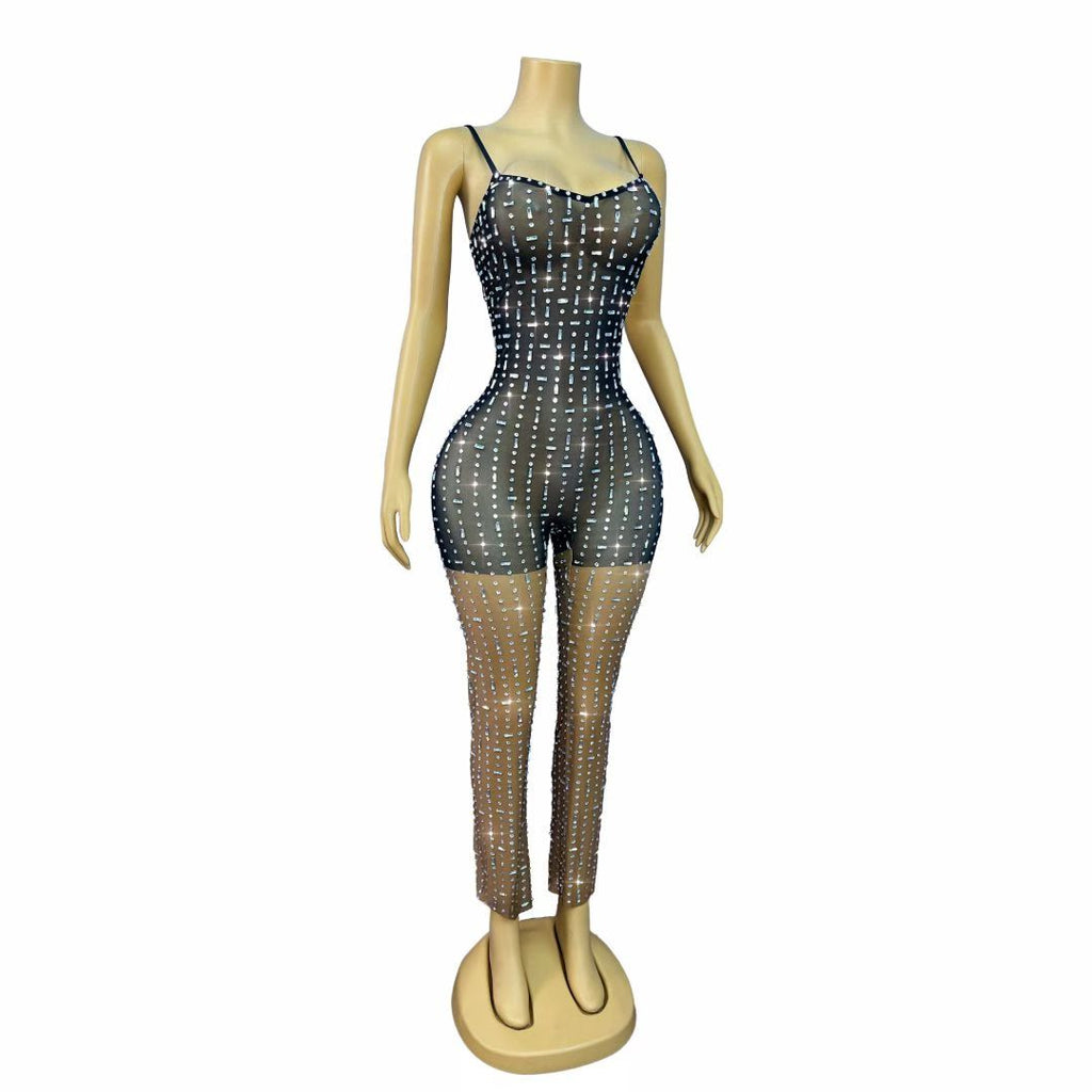 CELESINYI Xiaomili Crystal Rice Grain Jumpsuit