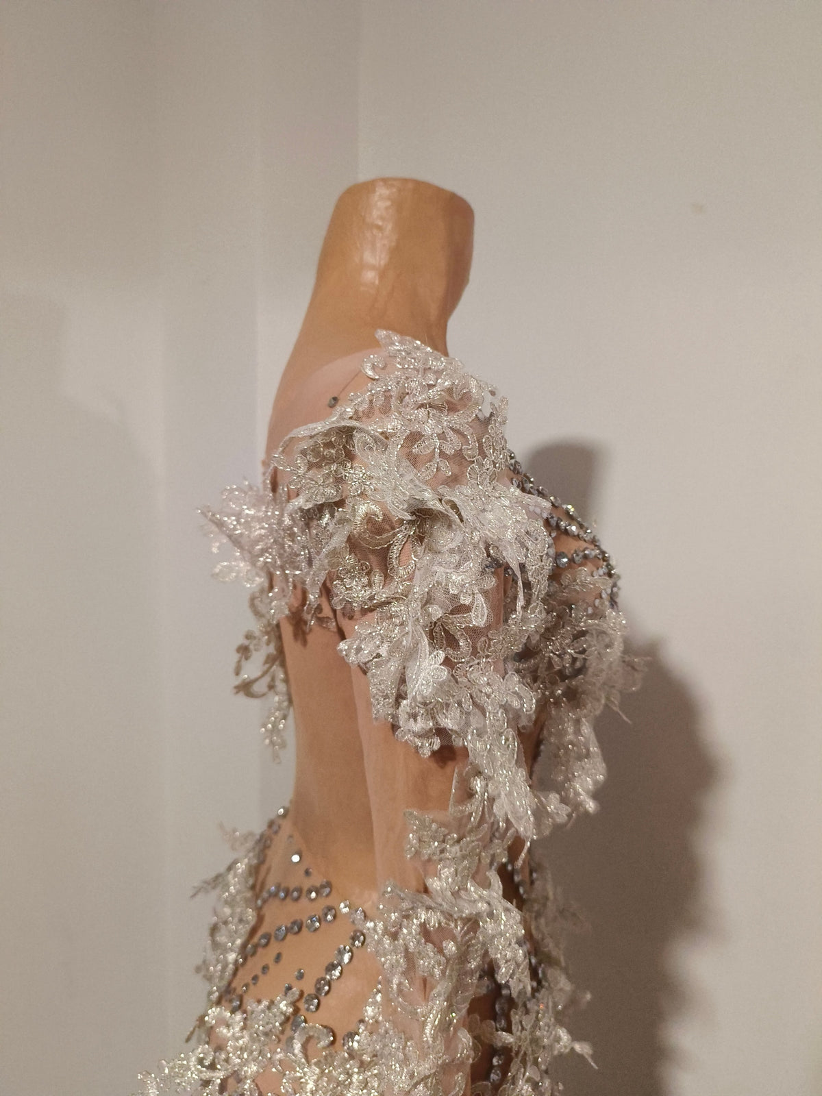 CELESINYI Kuiwei Crystal Vine Bodysuit