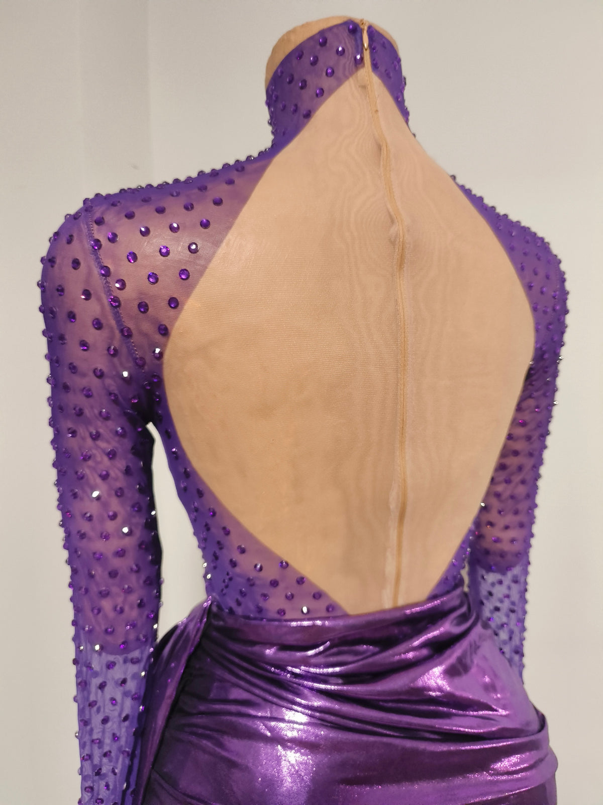 CELESINYI Dingxiang Crystal Lilac Two-Piece Set