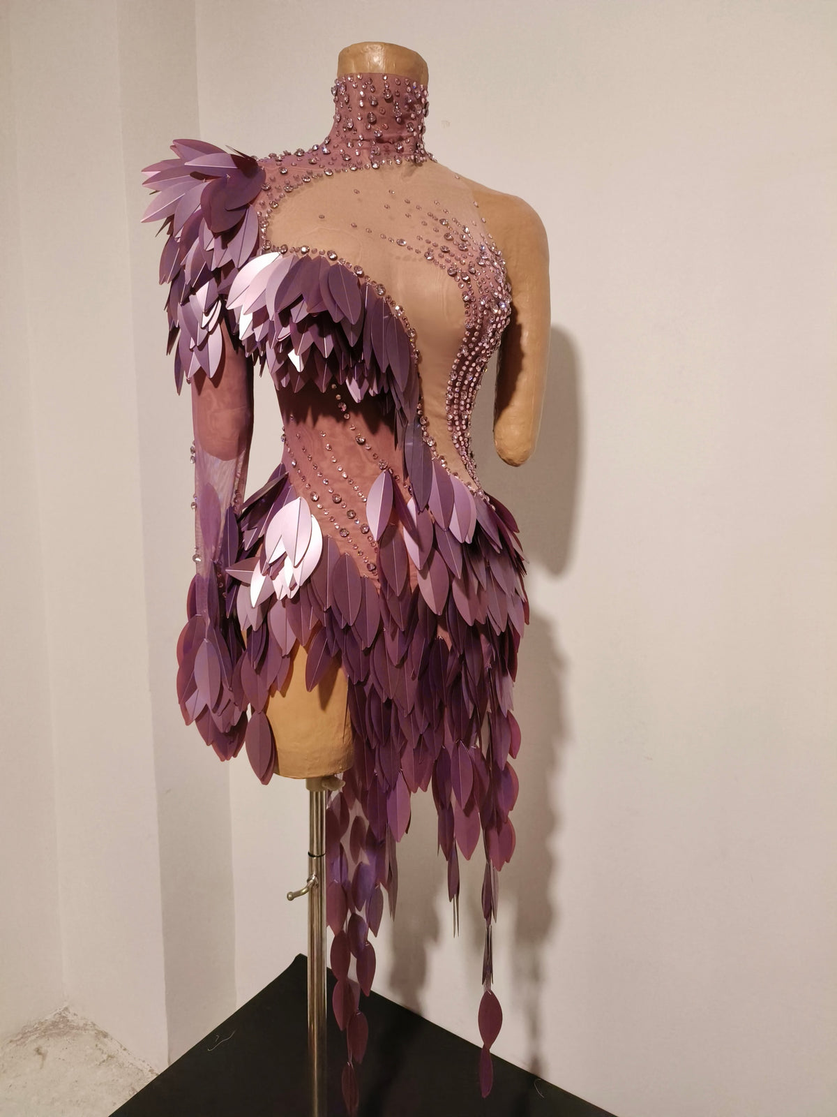 CELESINYI Yaoye Crystal Petal Bodysuit
