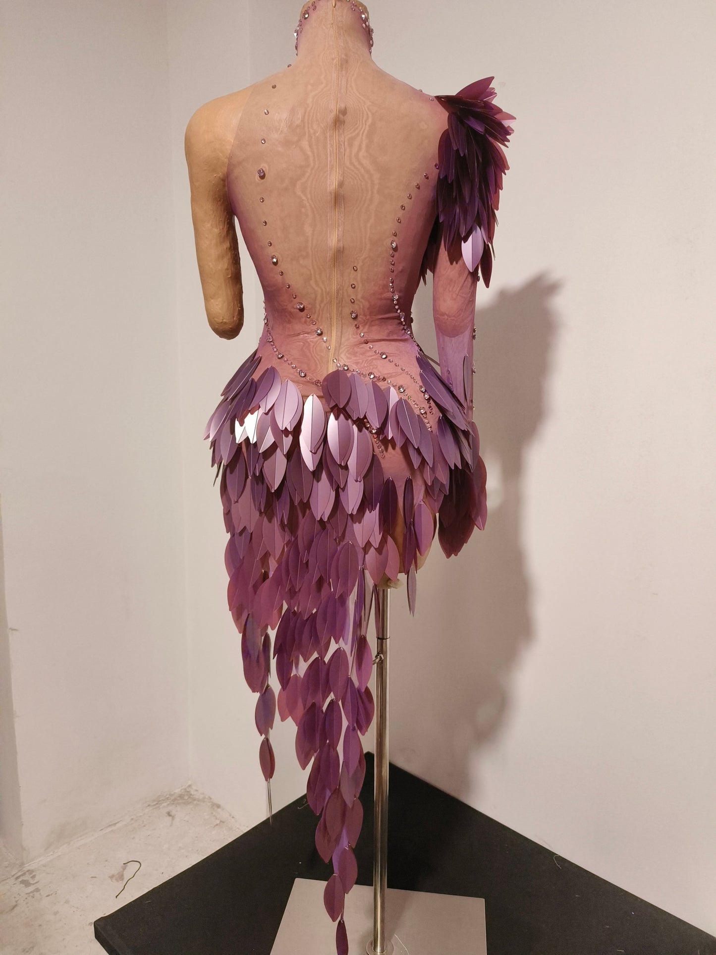 CELESINYI Yaoye Crystal Petal Bodysuit