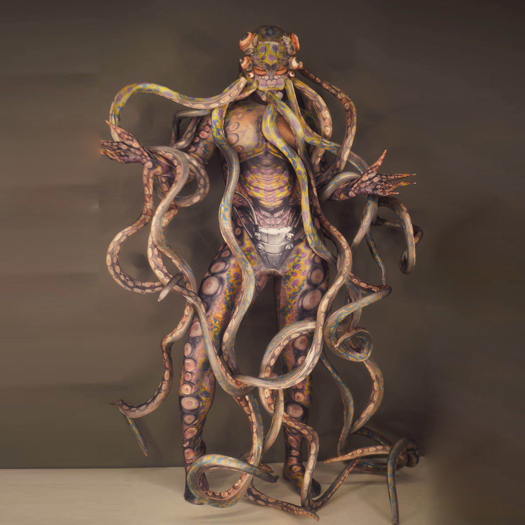 Halloween Carnival Party Octopus Cosplay Costumes